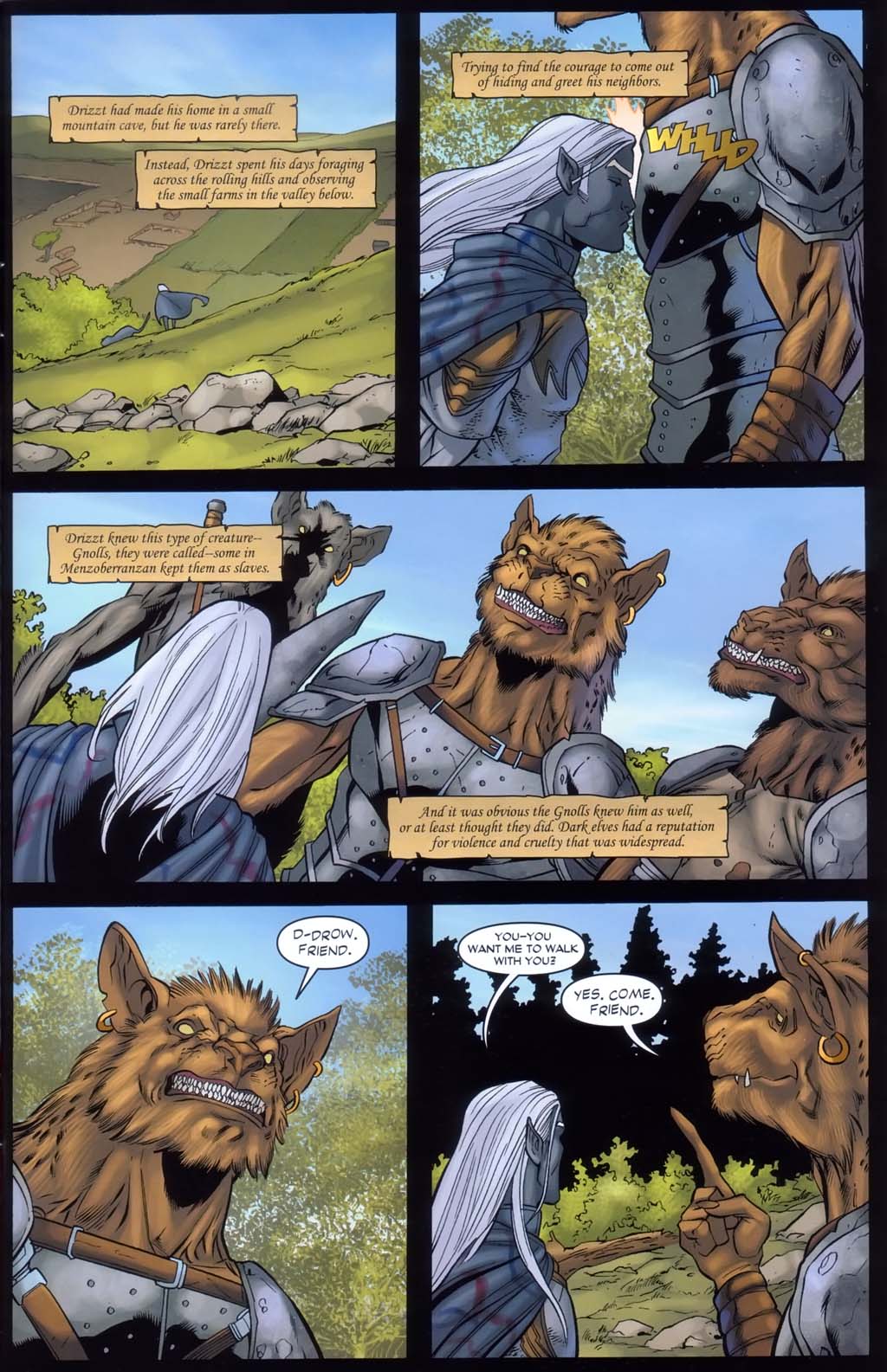 Read online Forgotten Realms: Sojourn comic -  Issue #1 - 5