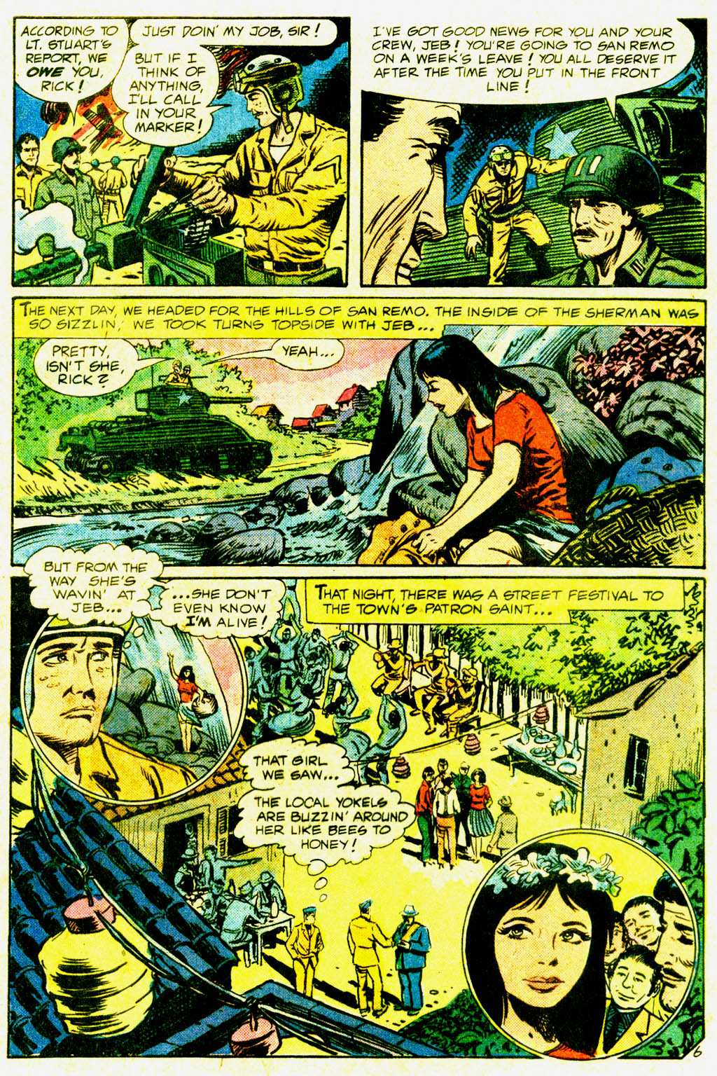 Read online G.I. Combat (1952) comic -  Issue #255 - 8