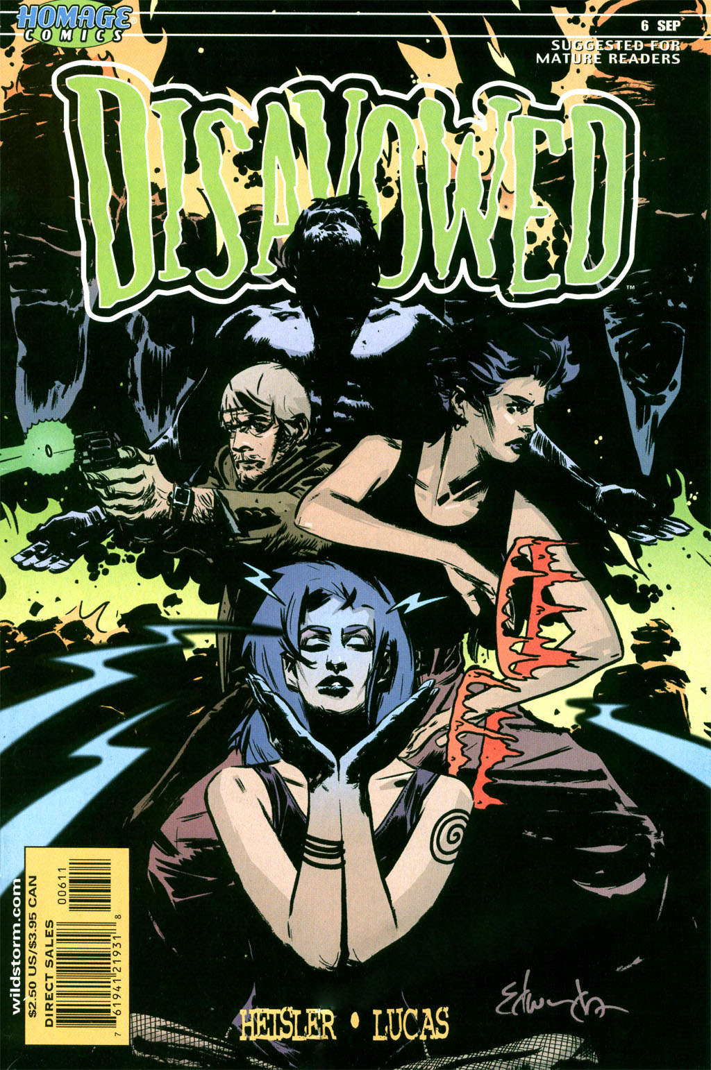 Read online Disavowed comic -  Issue #6 - 1