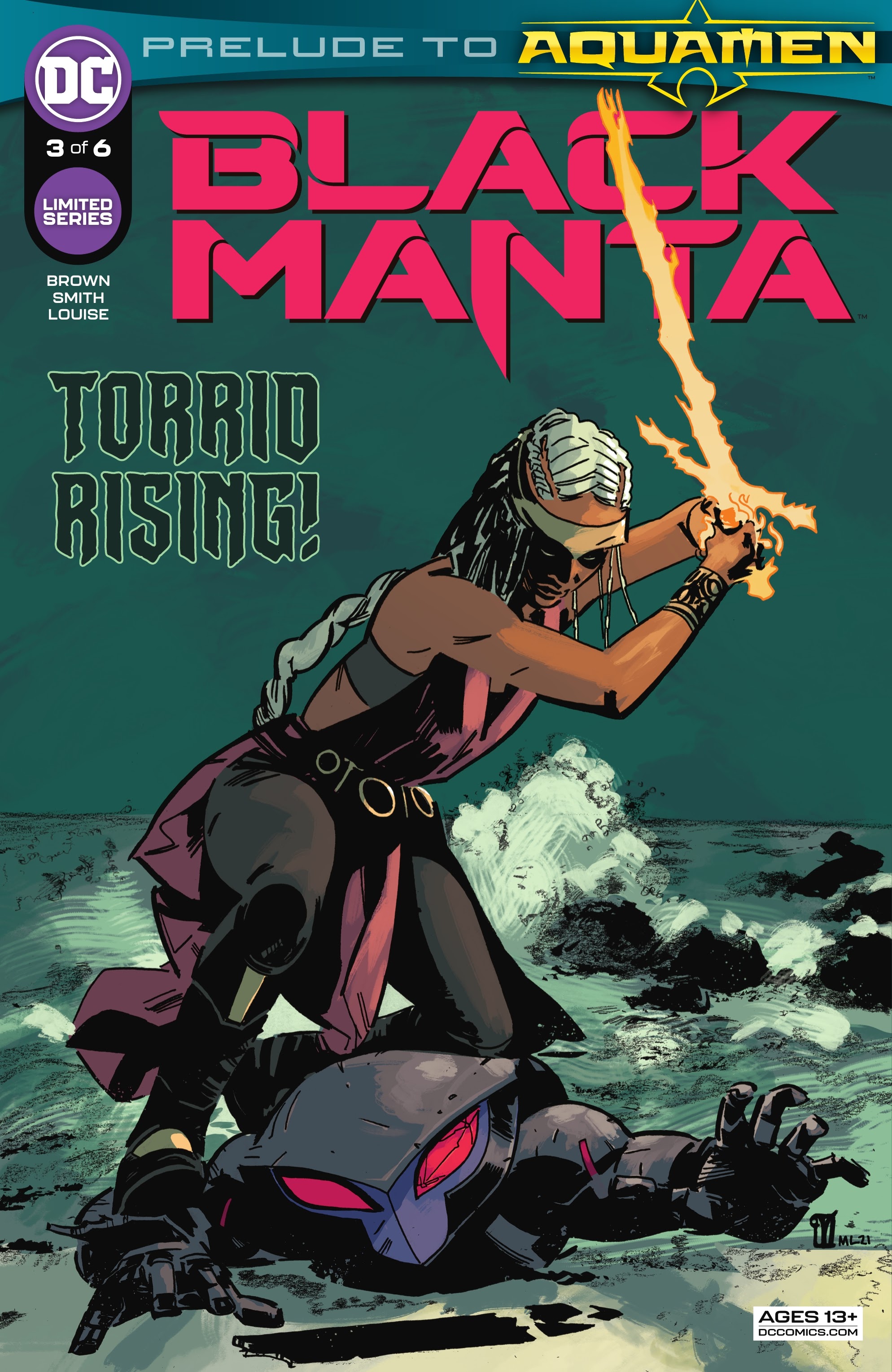Read online Black Manta comic -  Issue #3 - 1