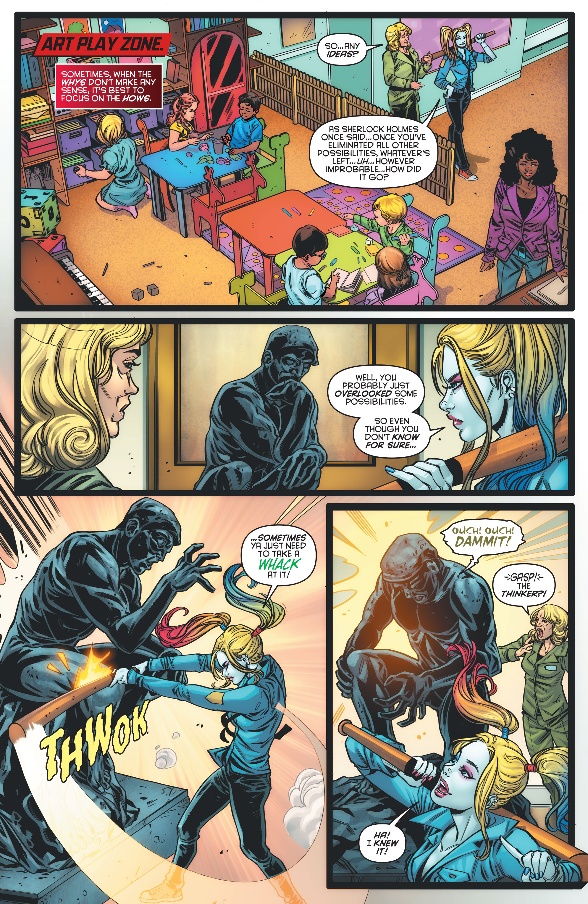 Read online Harley Quinn: Make 'em Laugh comic -  Issue #1 - 7