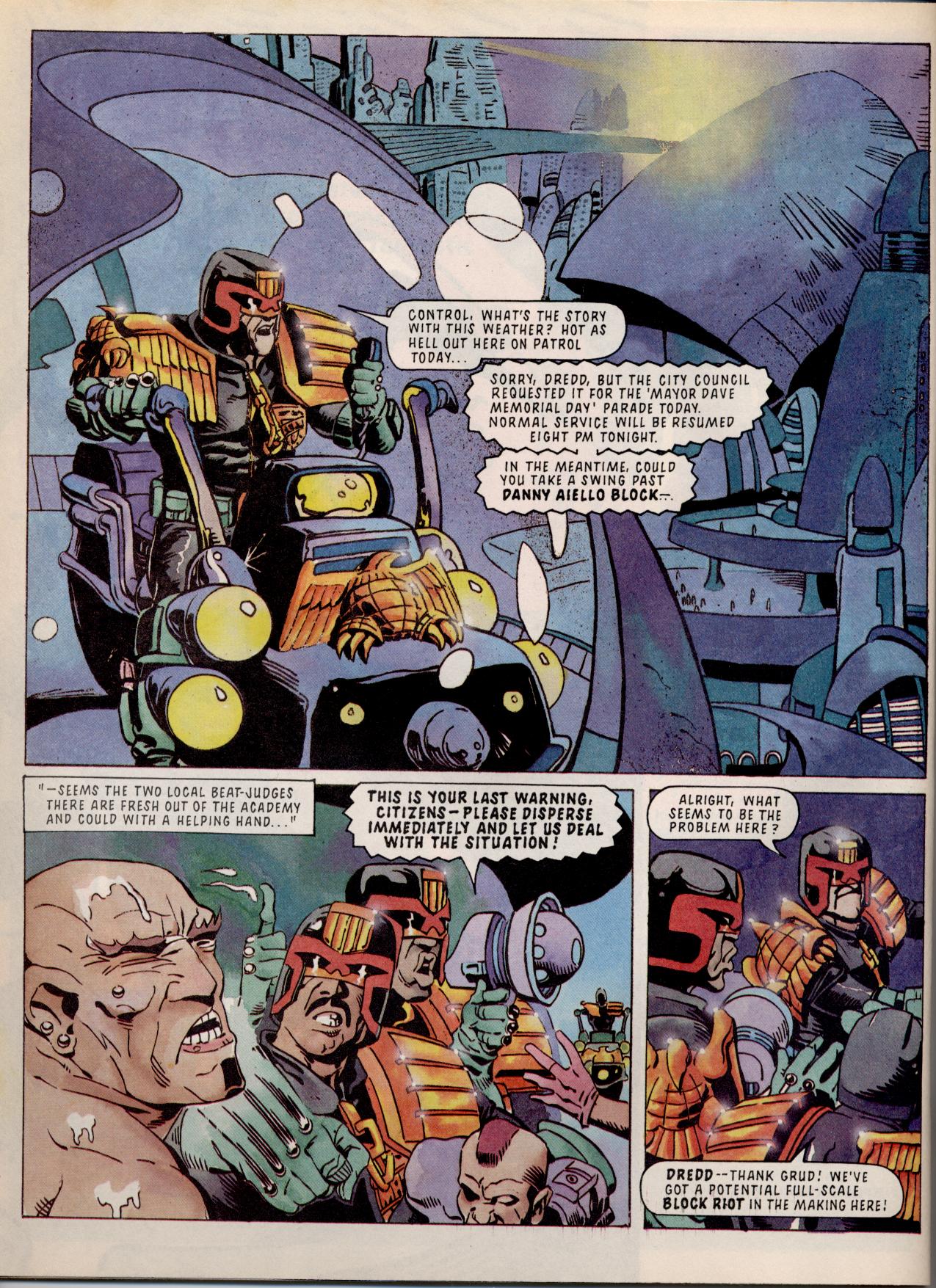 Read online Judge Dredd: The Megazine (vol. 2) comic -  Issue #49 - 4