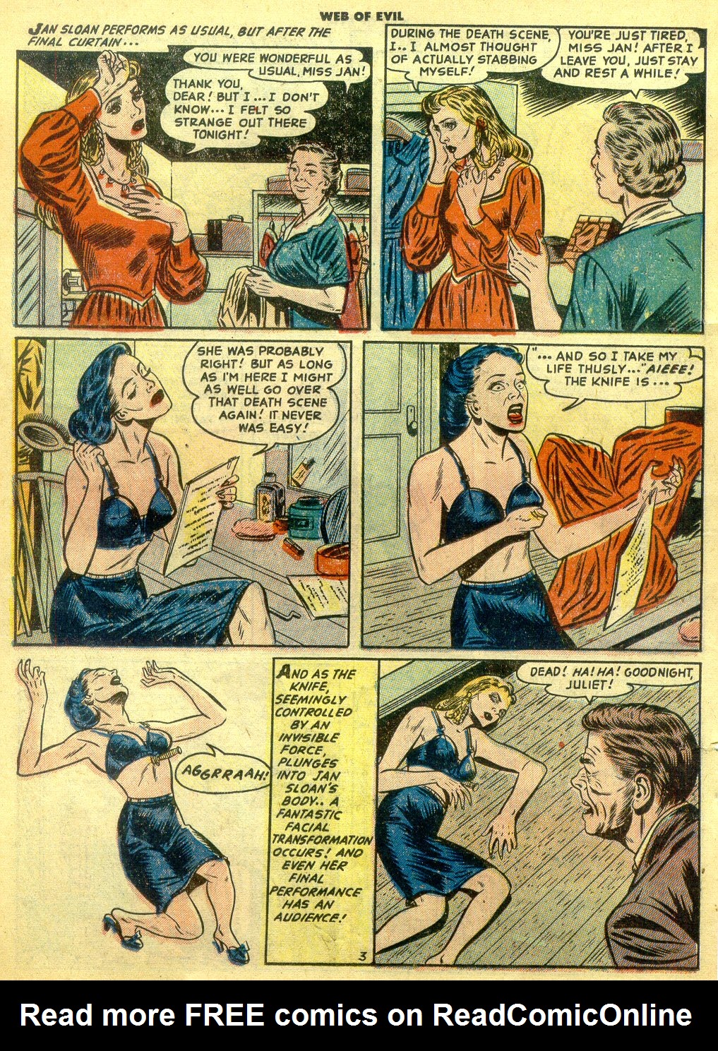 Read online Web of Evil comic -  Issue #2 - 19