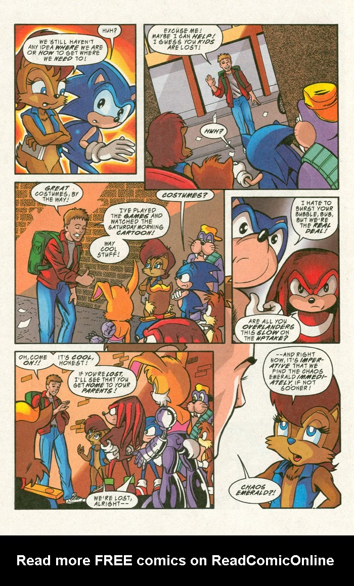 Read online Sonic Super Special comic -  Issue #7 - Exiles crossover - 18