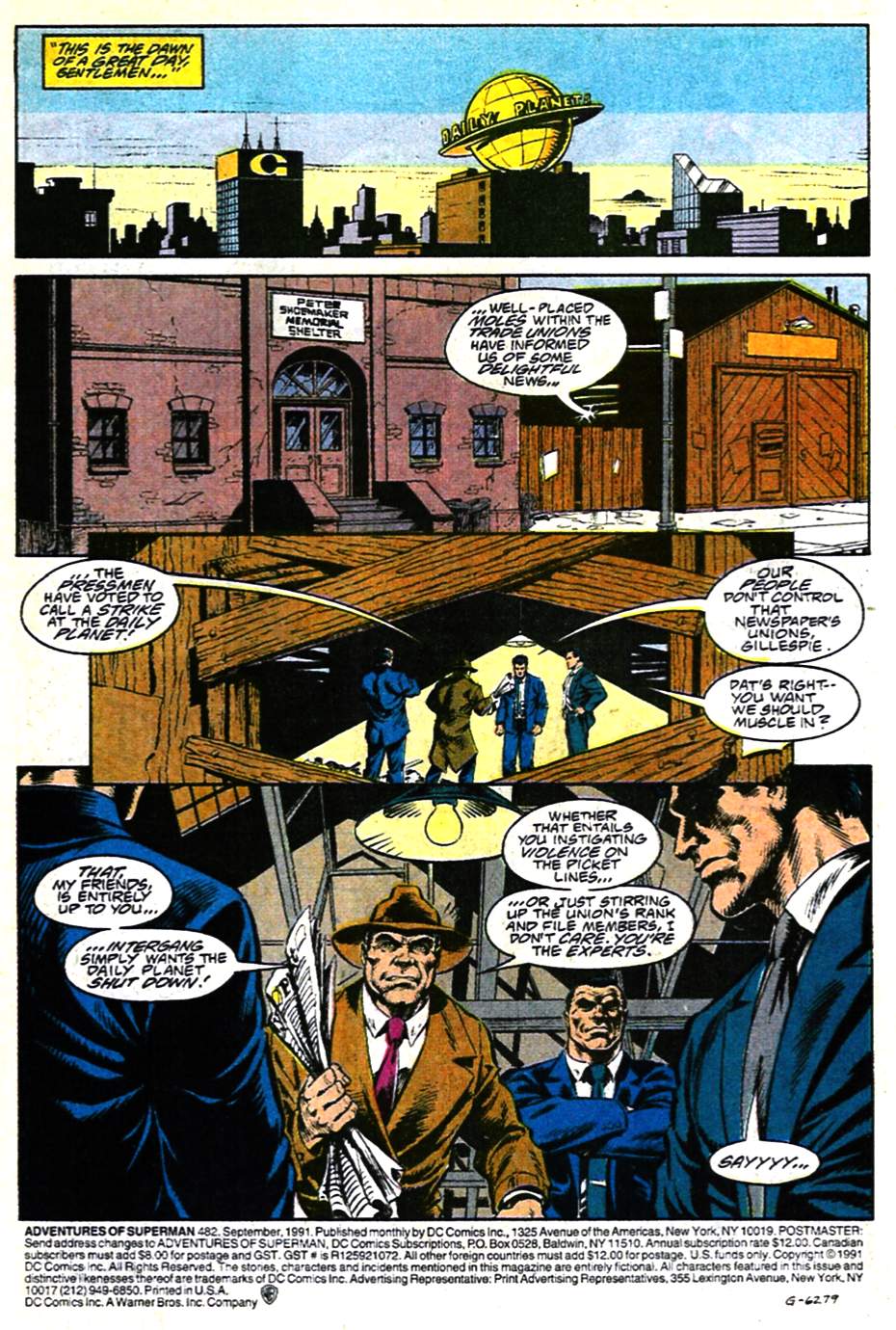 Read online Adventures of Superman (1987) comic -  Issue #482 - 2