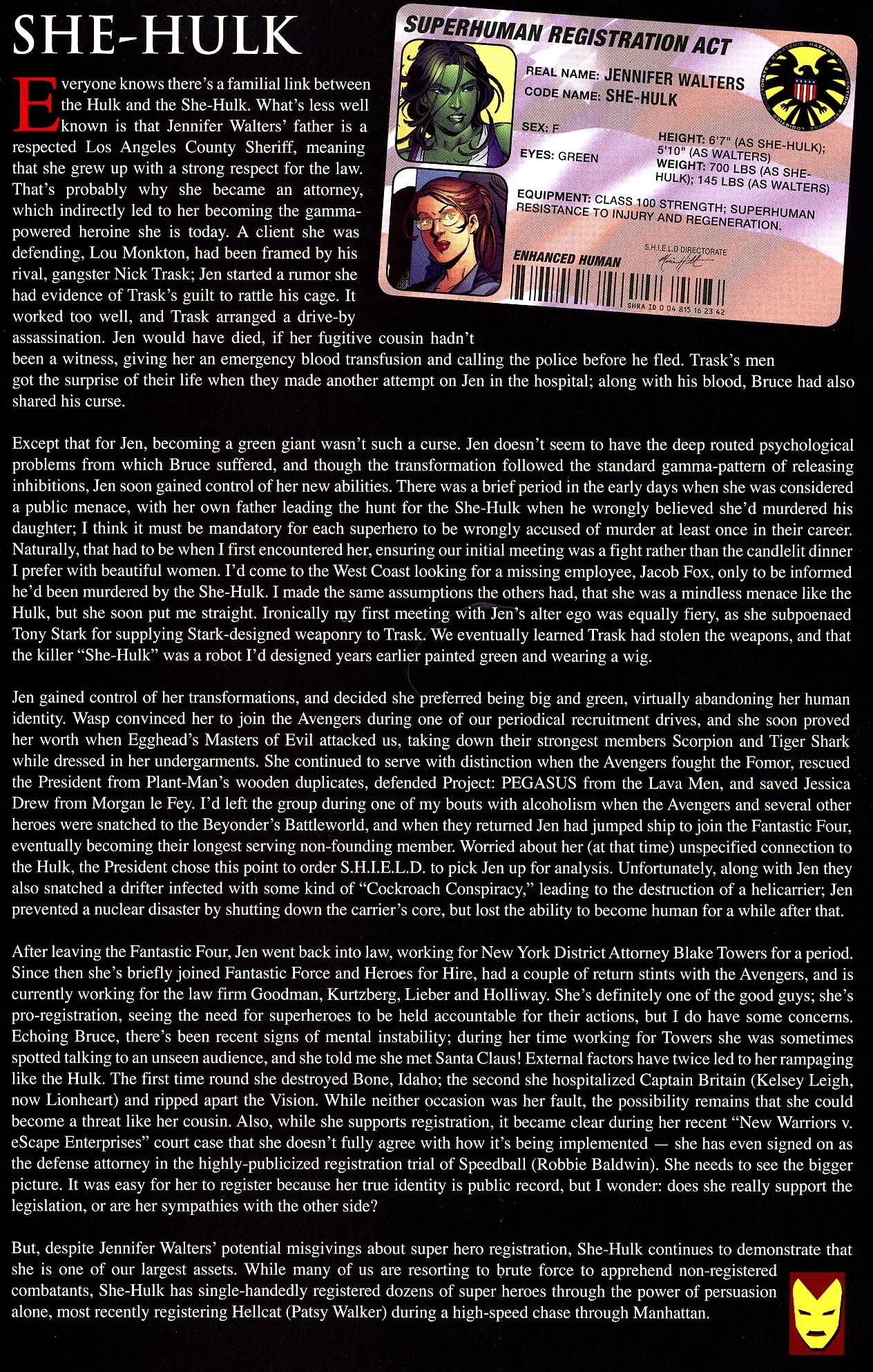 Read online Civil War Files comic -  Issue # Full - 37