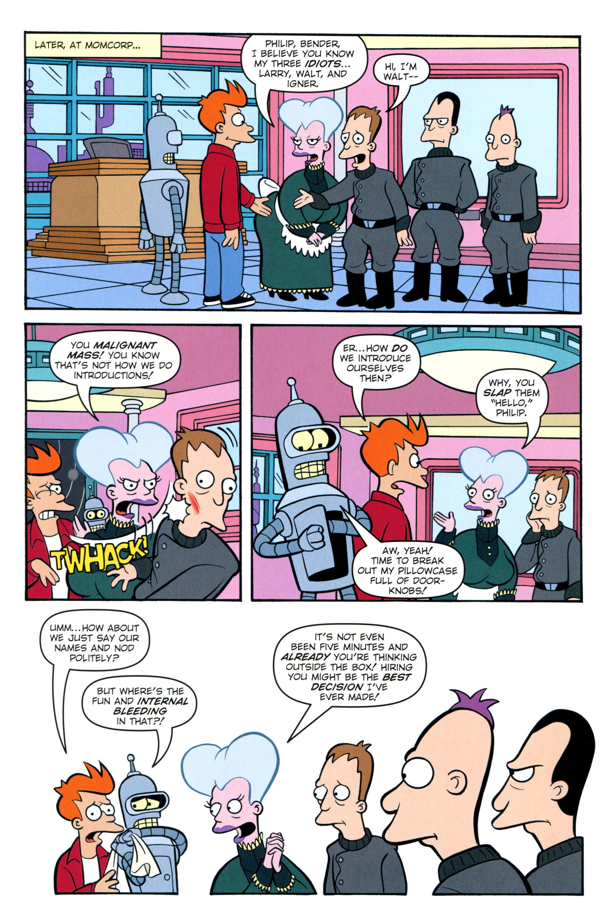 Read online Futurama Comics comic -  Issue #69 - 9