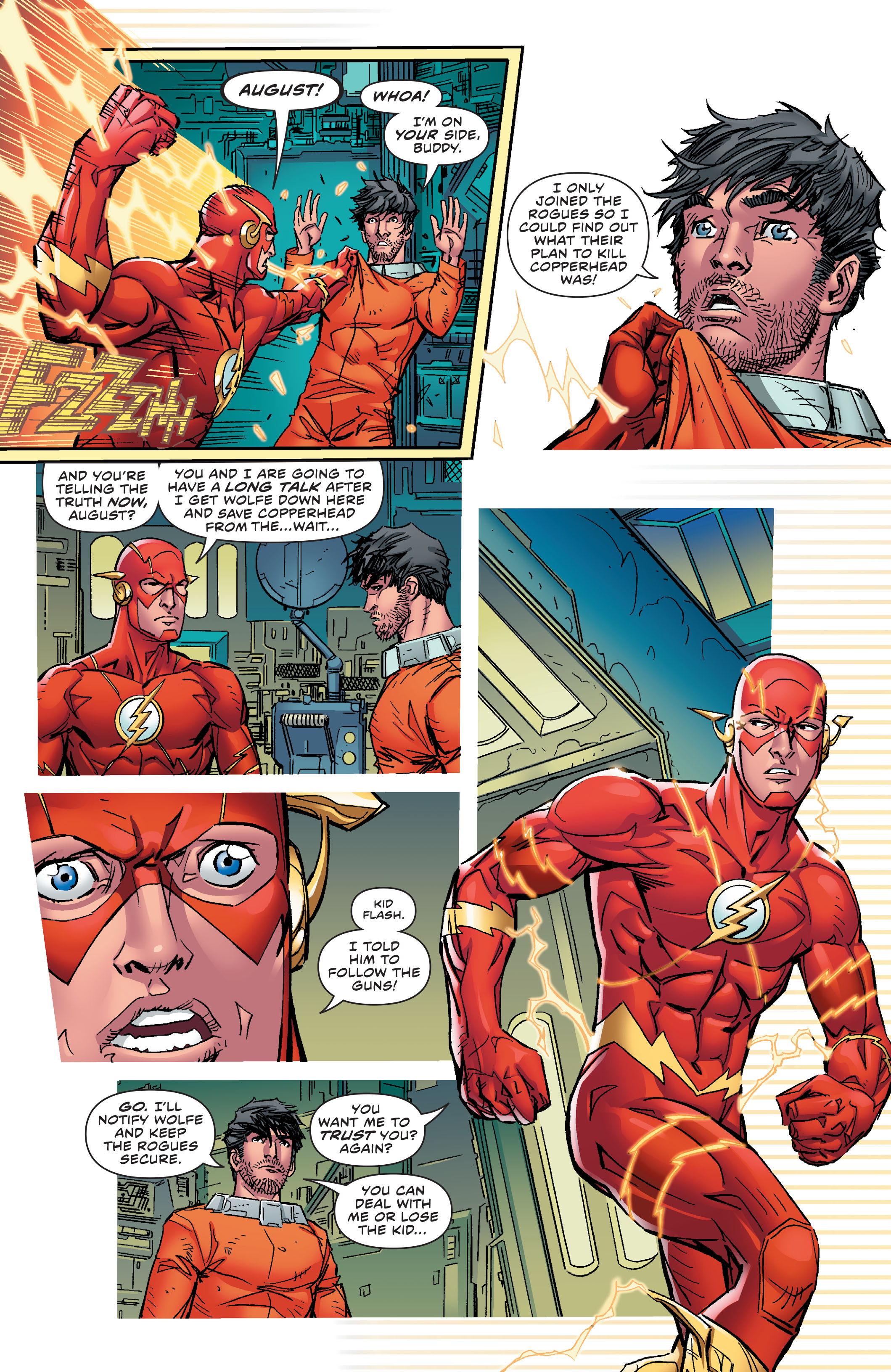 Read online Flash: The Rebirth Deluxe Edition comic -  Issue # TPB 3 (Part 3) - 18