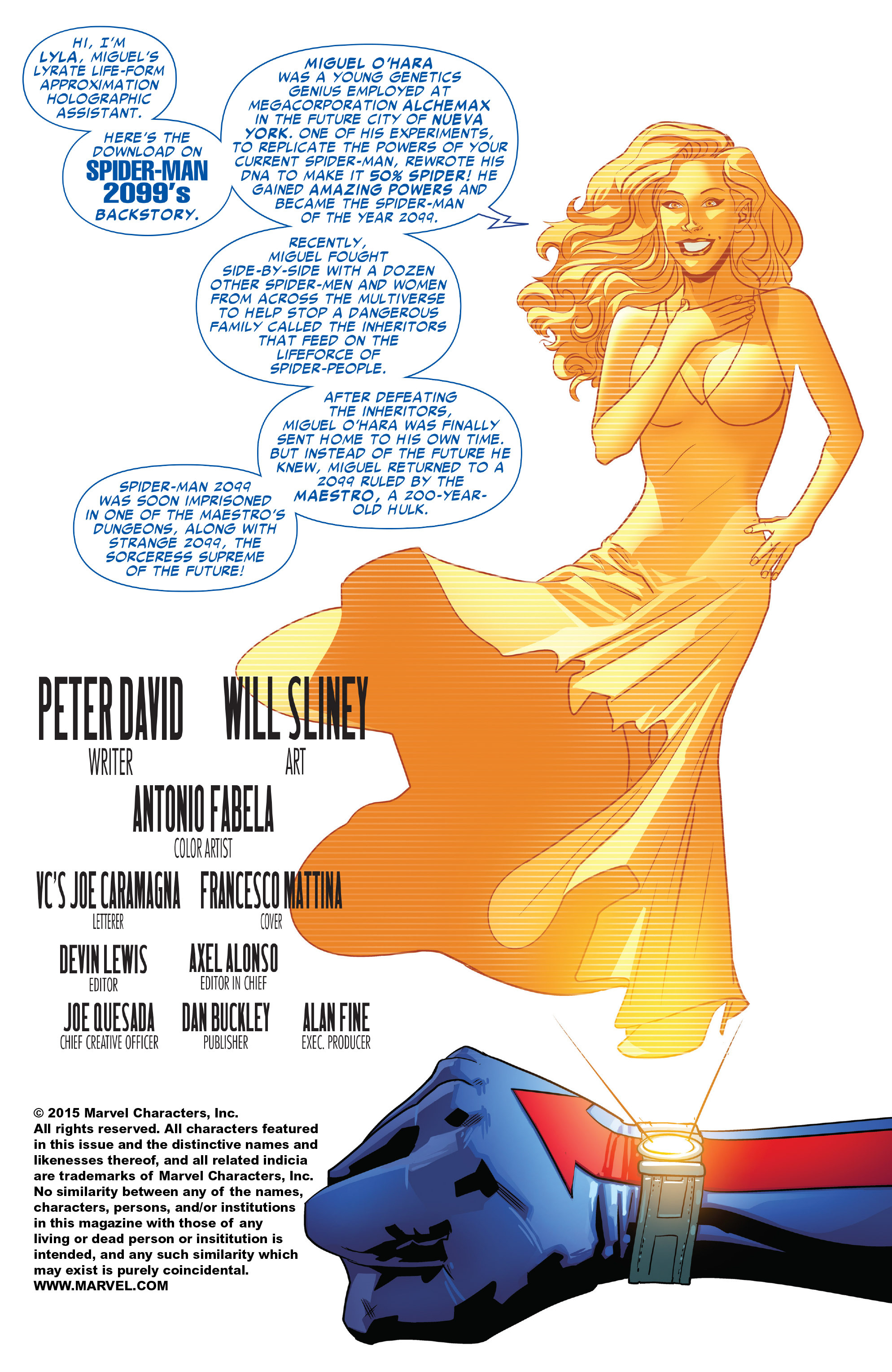 Read online Spider-Man 2099 (2014) comic -  Issue #10 - 2