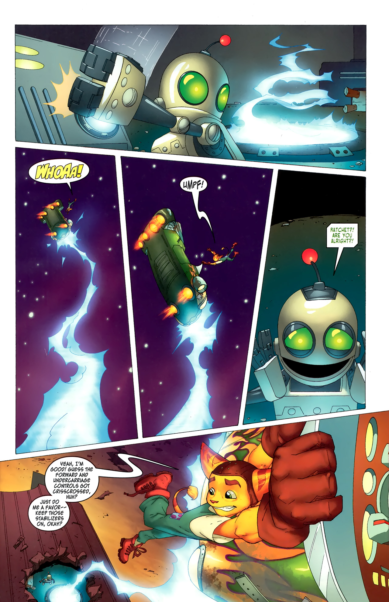 Read online Ratchet & Clank comic -  Issue #1 - 4