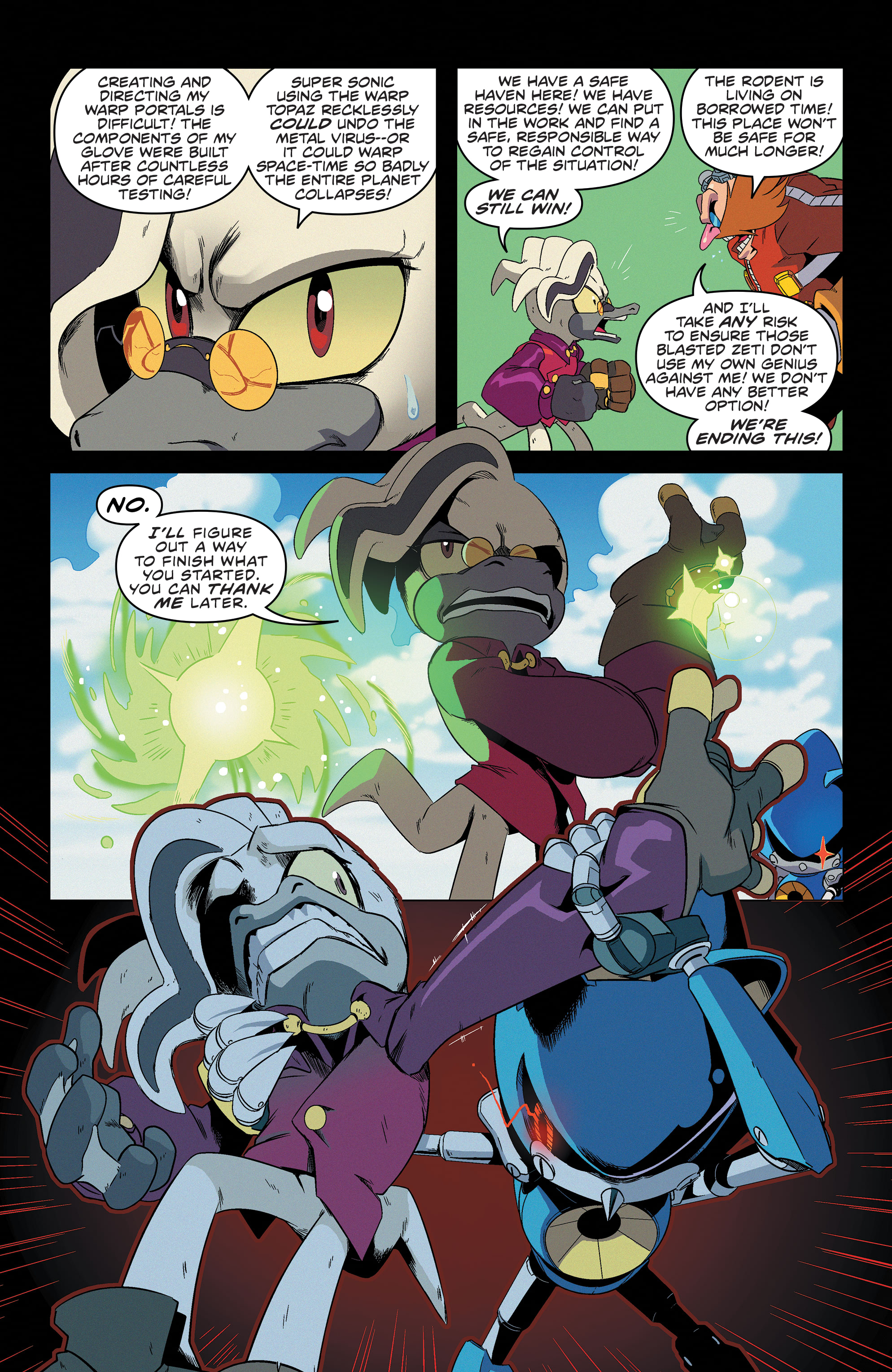 Read online Sonic the Hedgehog (2018) comic -  Issue #25 - 21