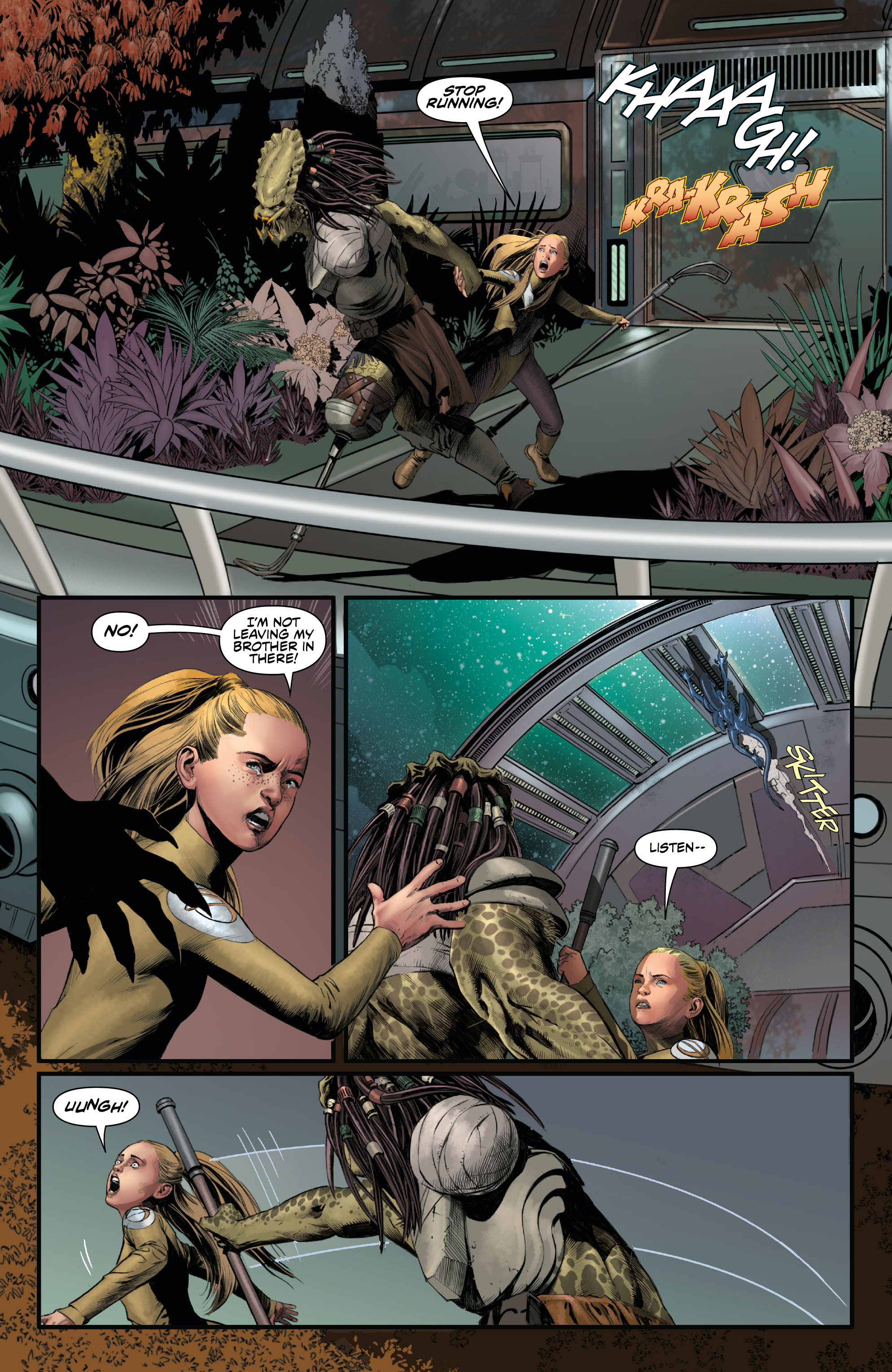 Read online Alien vs. Predator: Thicker Than Blood comic -  Issue # _TPB - 73
