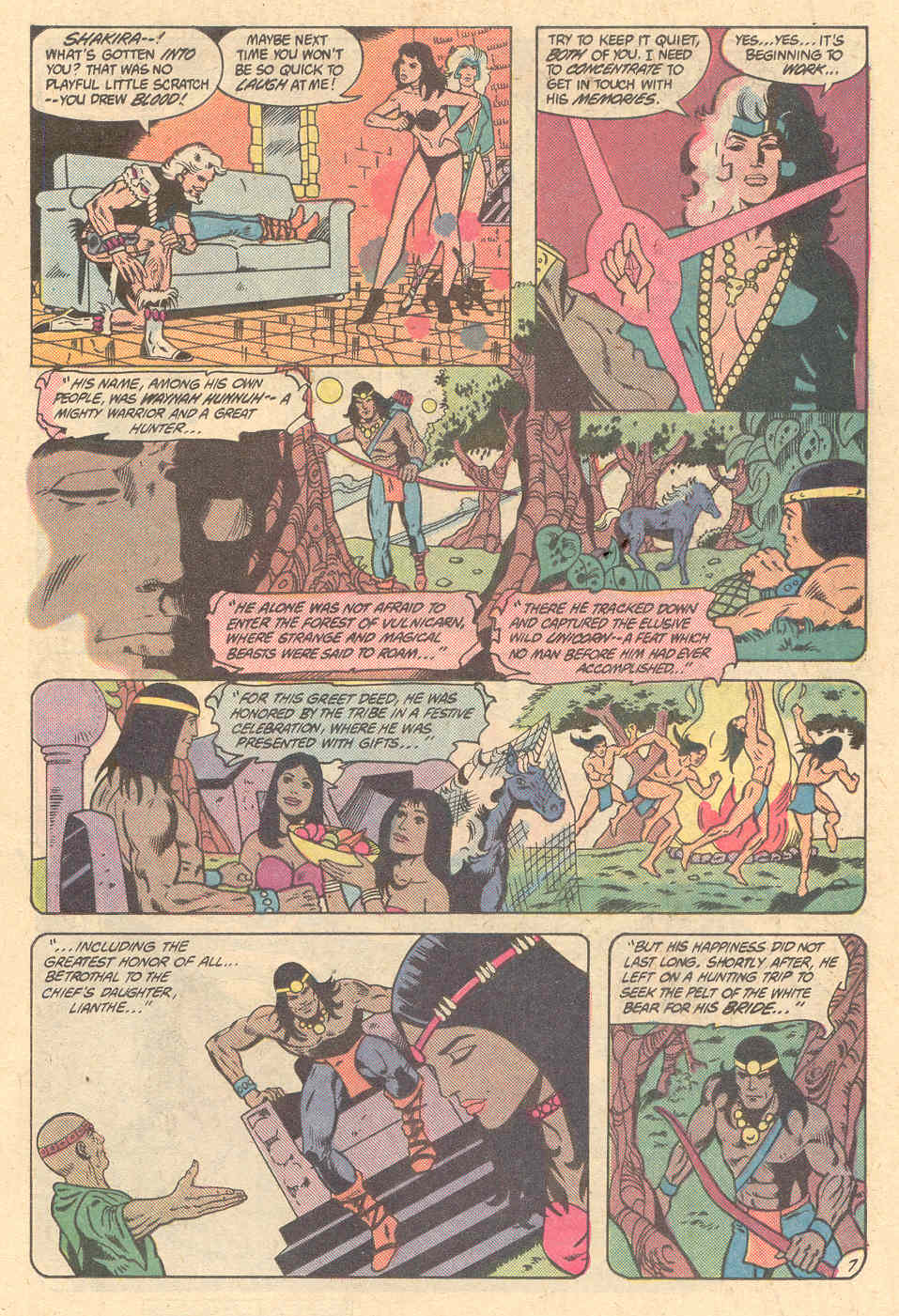Read online Warlord (1976) comic -  Issue #72 - 7