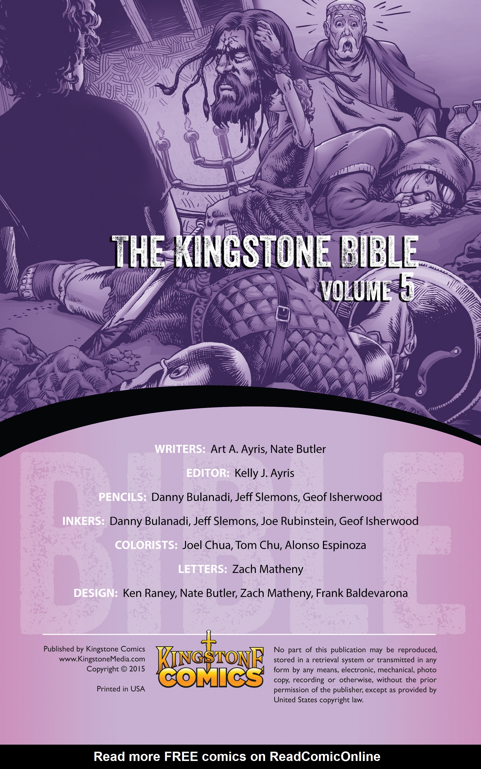 Read online The Kingstone Bible comic -  Issue #5 - 3