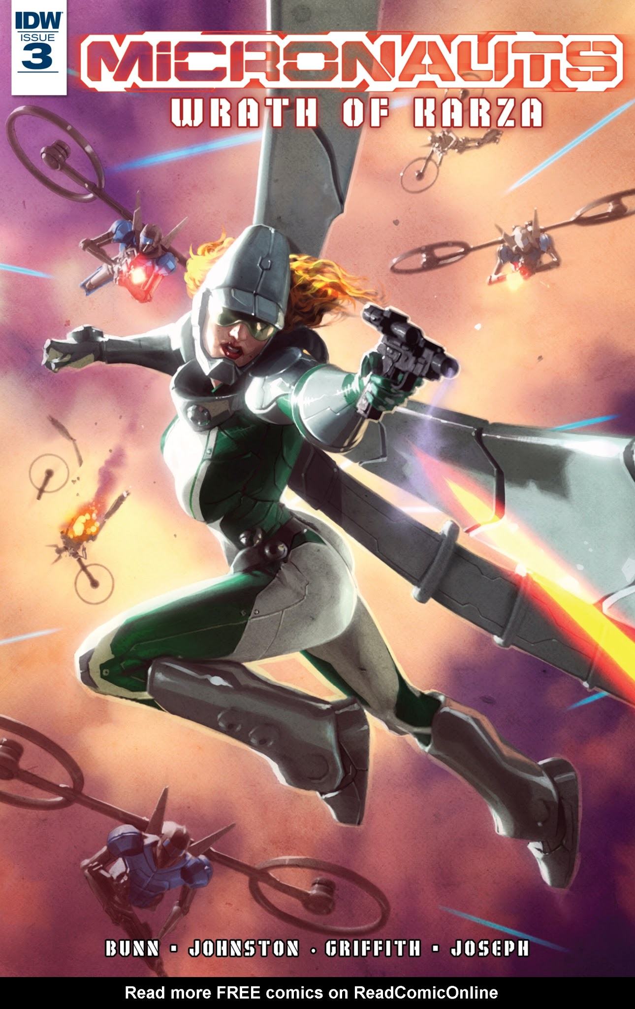 Read online Micronauts: Wrath of Karza comic -  Issue #3 - 1