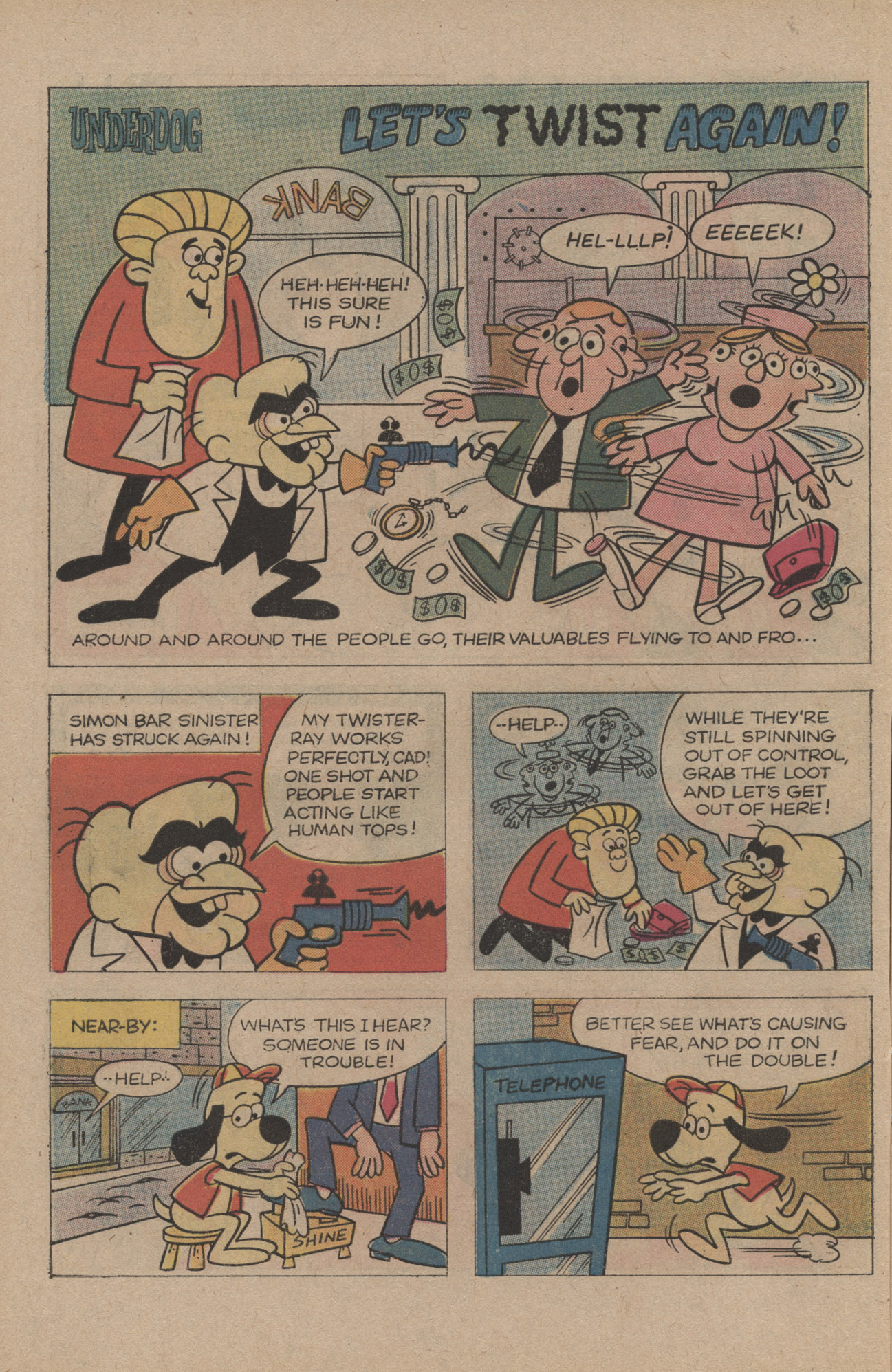 Read online Underdog (1975) comic -  Issue #4 - 10