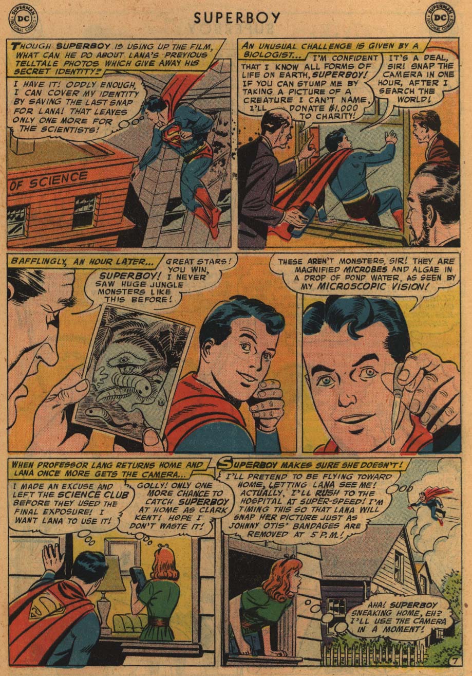 Read online Superboy (1949) comic -  Issue #66 - 28