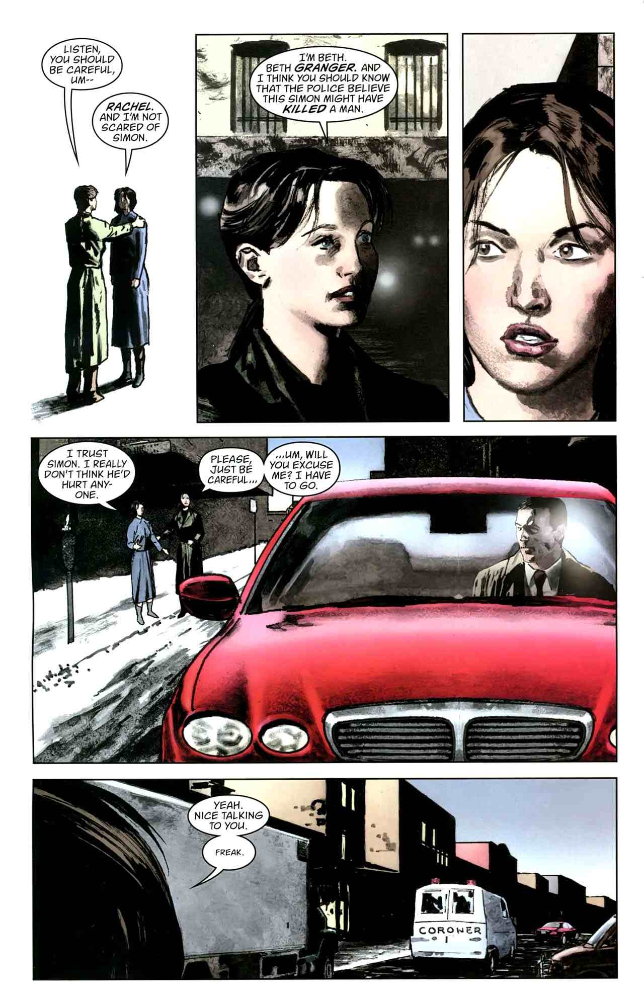 Read online Simon Dark comic -  Issue #4 - 10