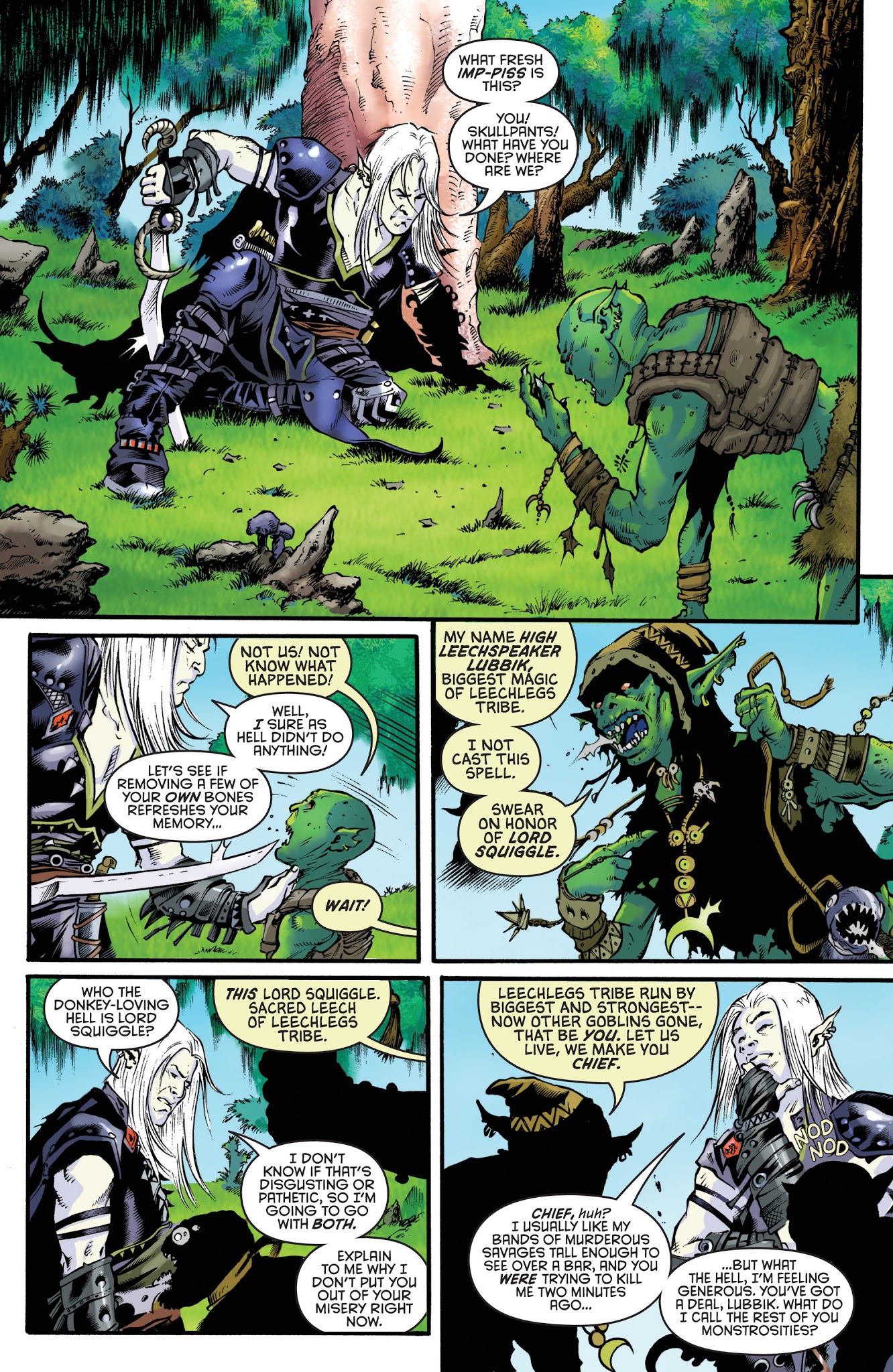 Read online Pathfinder: Worldscape (2017) comic -  Issue # Issue King of the Goblins - 4