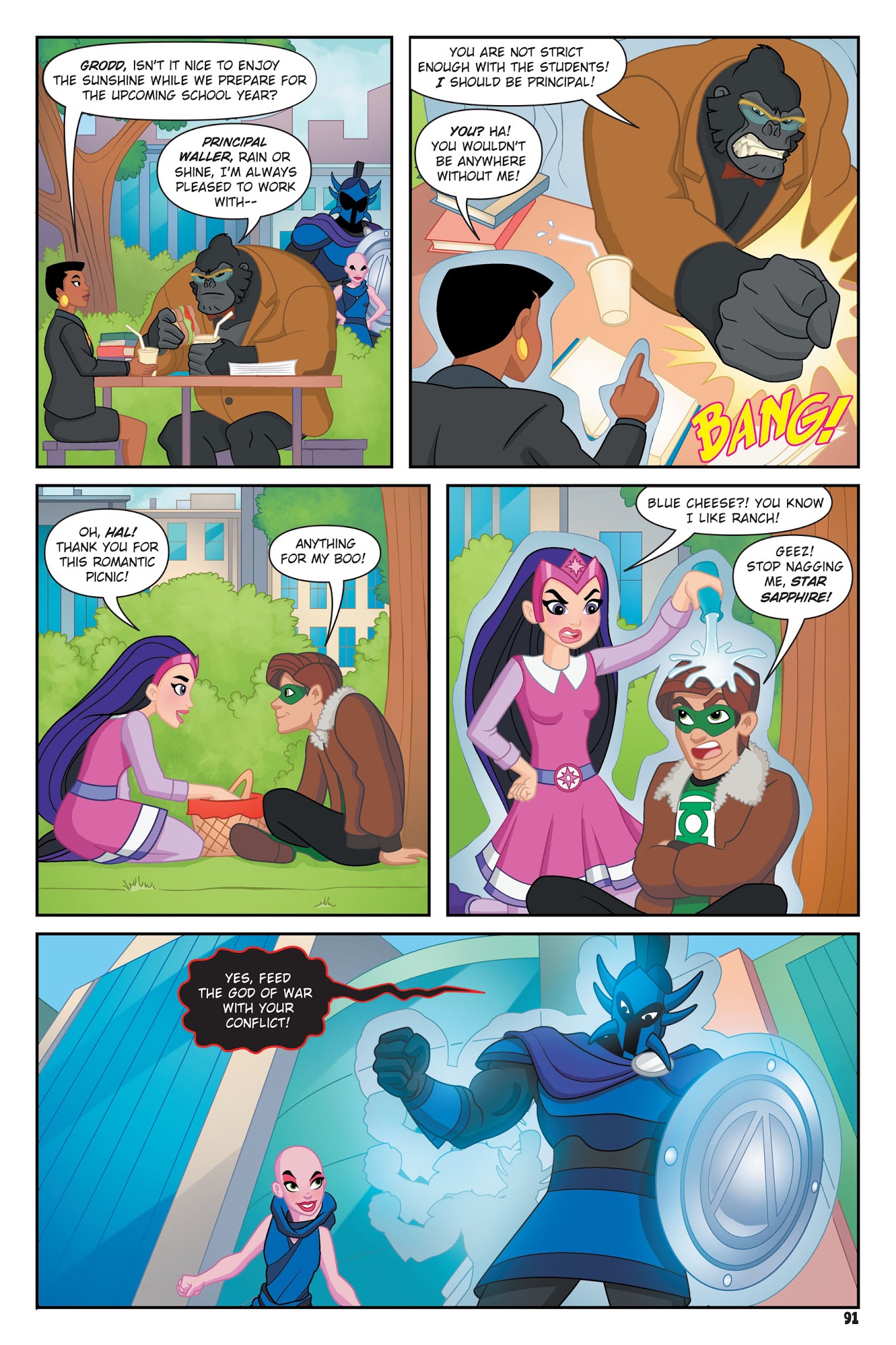 Read online DC Super Hero Girls: Summer Olympus comic -  Issue # TPB - 89