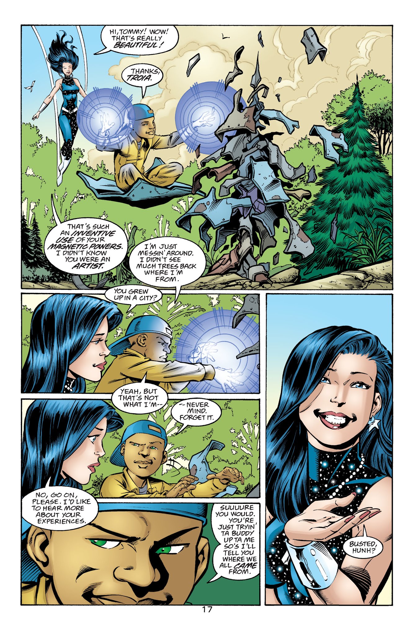 Read online The Titans (1999) comic -  Issue #31 - 18