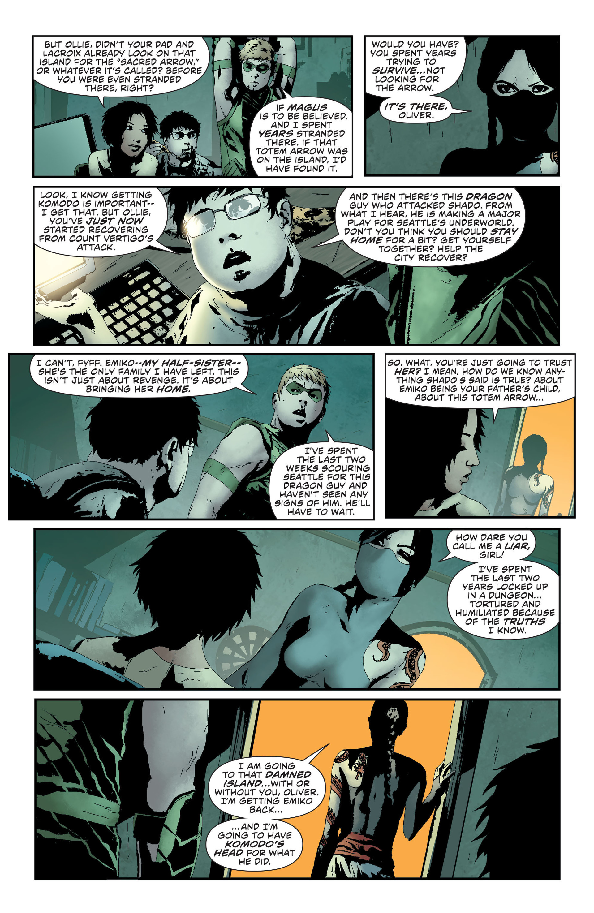 Read online Green Arrow (2011) comic -  Issue #26 - 4
