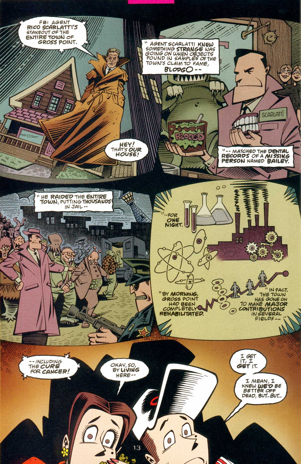 Read online Gross Point comic -  Issue #7 - 14