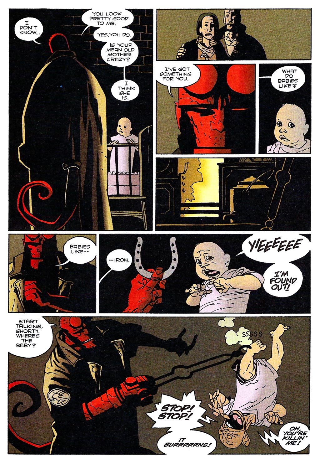Read online Hellboy: The Corpse and the Iron Shoes comic -  Issue # Full - 5