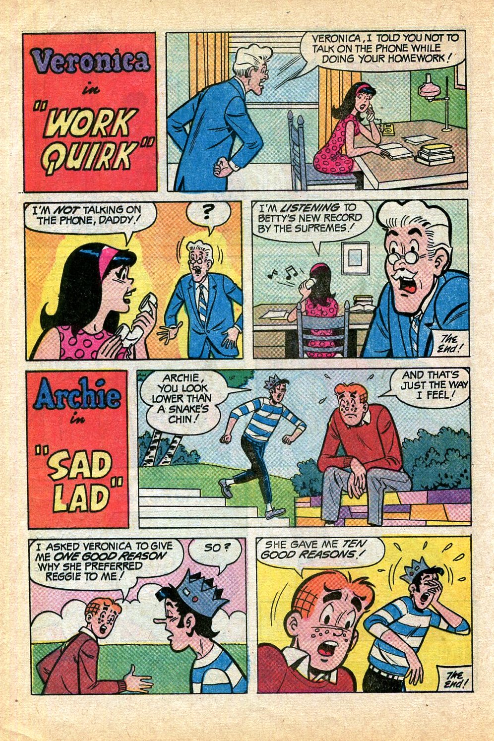 Read online Archie's Joke Book Magazine comic -  Issue #143 - 16