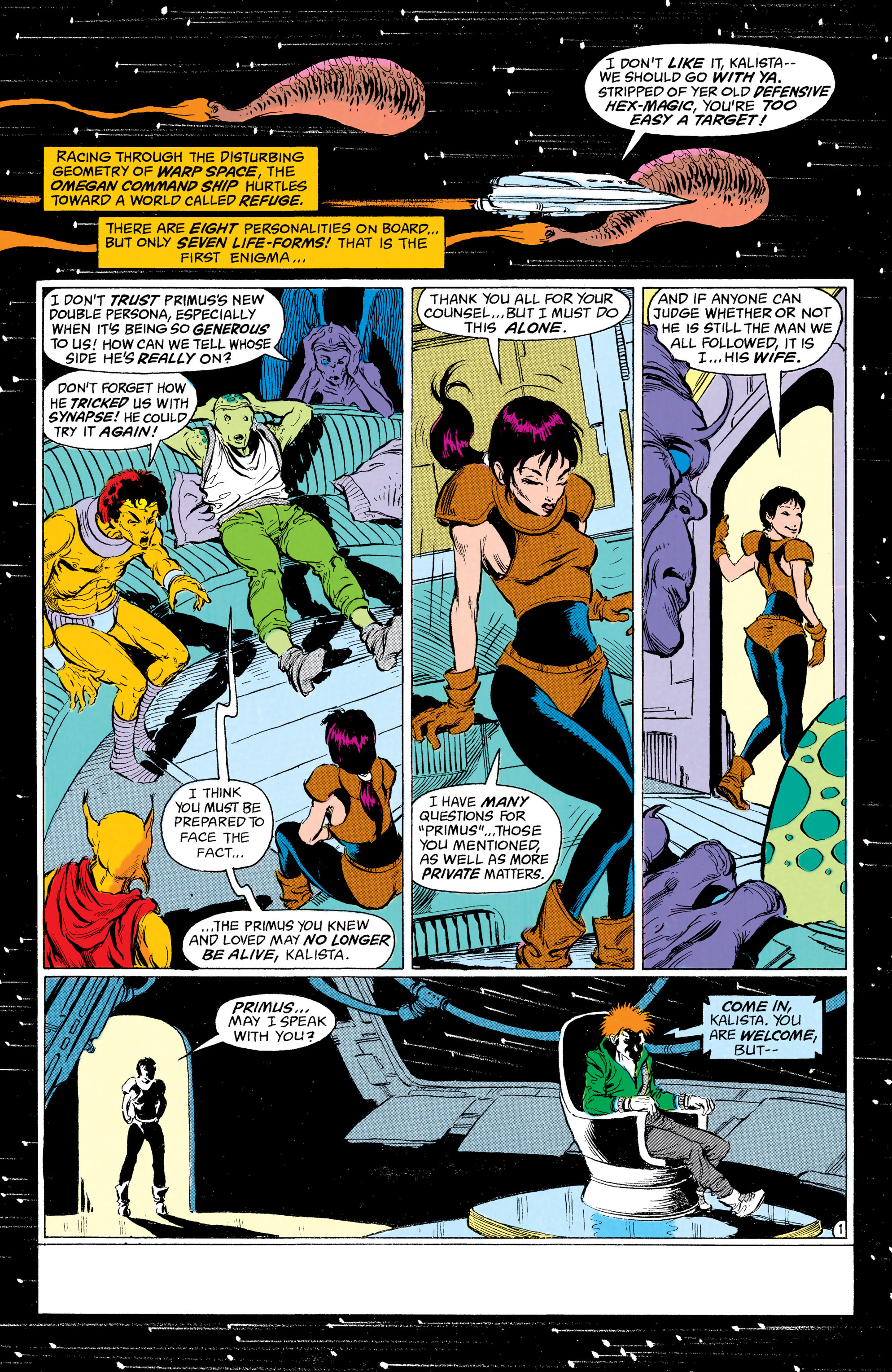 Read online The Omega Men (1983) comic -  Issue # _Annual 2 - 2