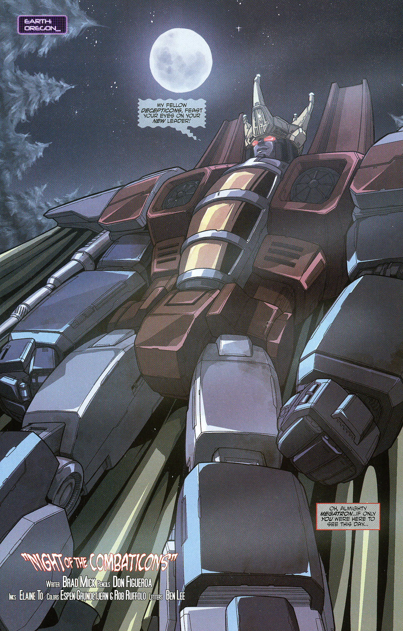 Read online Transformers: Generation 1 (2004) comic -  Issue #1 - 2