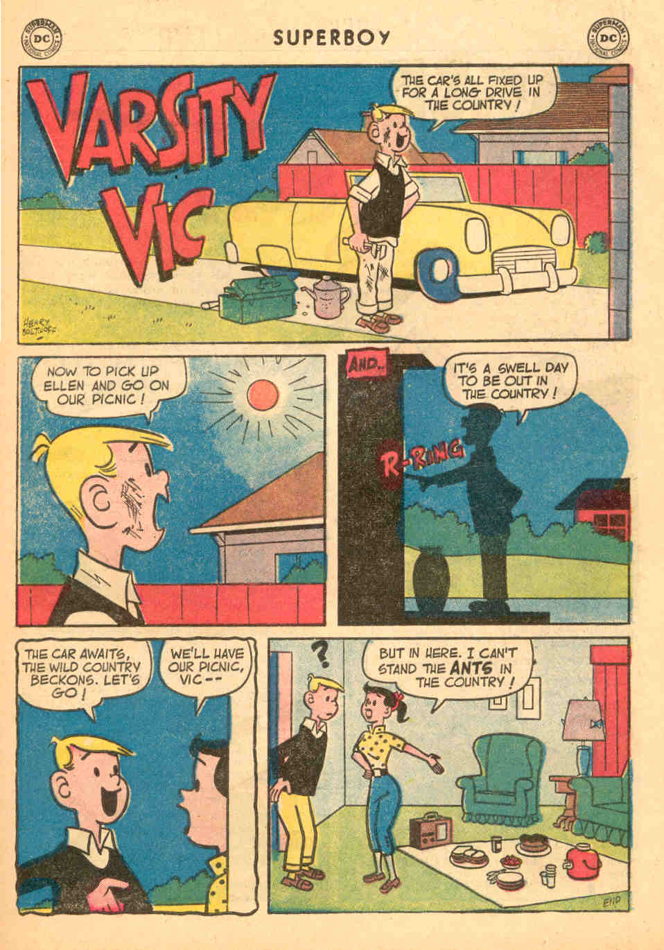 Read online Superboy (1949) comic -  Issue #72 - 21