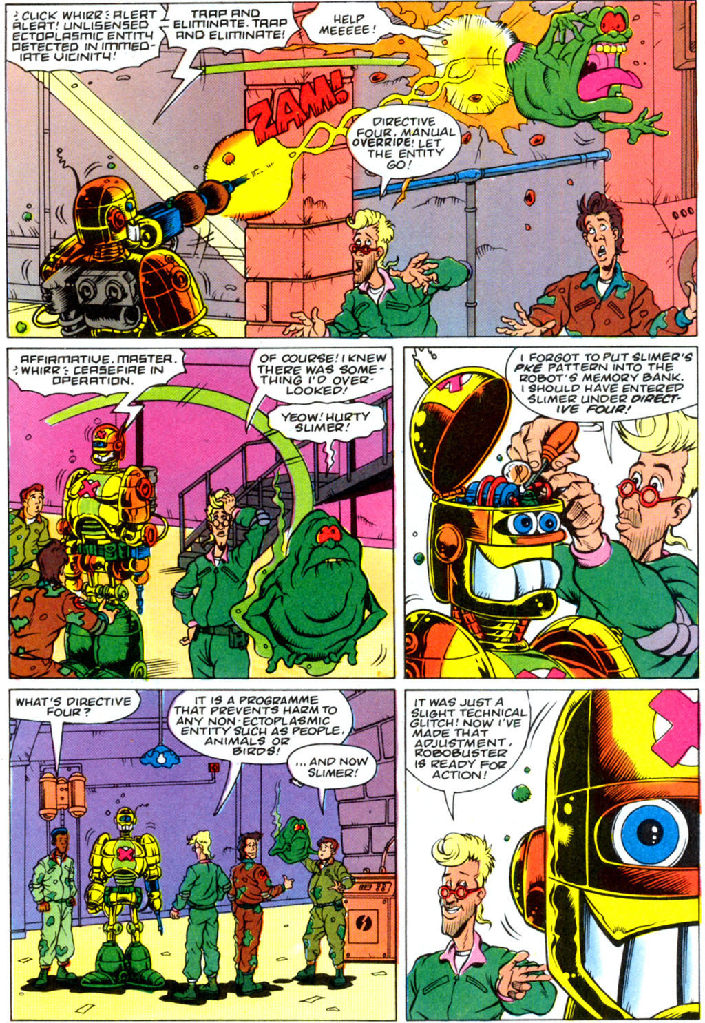 Read online Real Ghostbusters comic -  Issue #21 - 7
