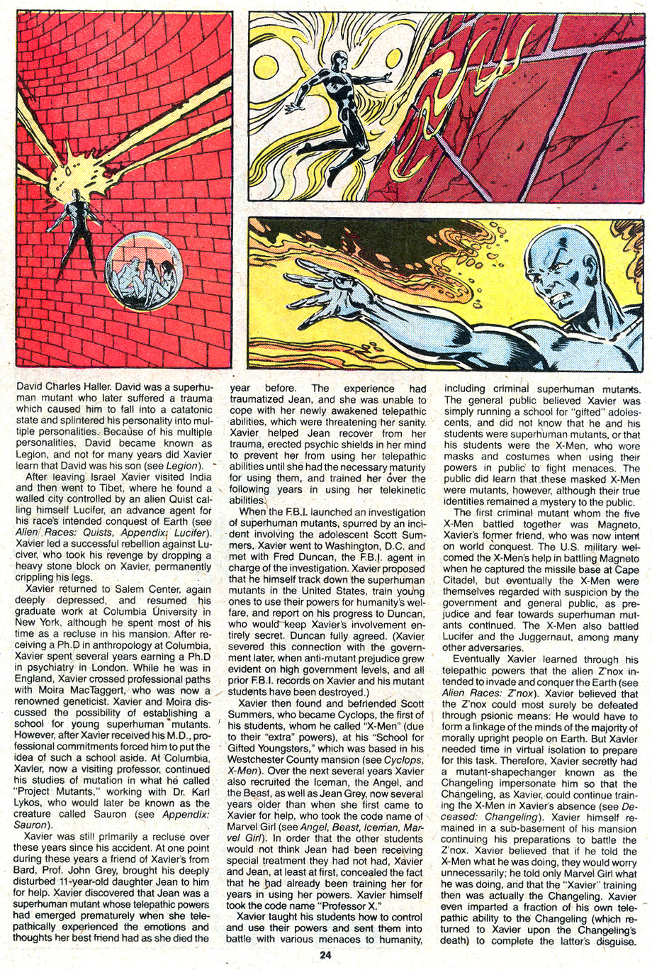 Read online The Official Handbook of the Marvel Universe Deluxe Edition comic -  Issue #10 - 29