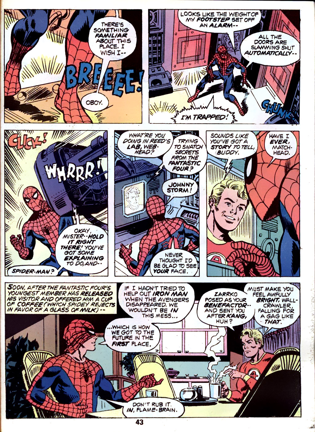 Read online Marvel Treasury Edition comic -  Issue #27 - 45