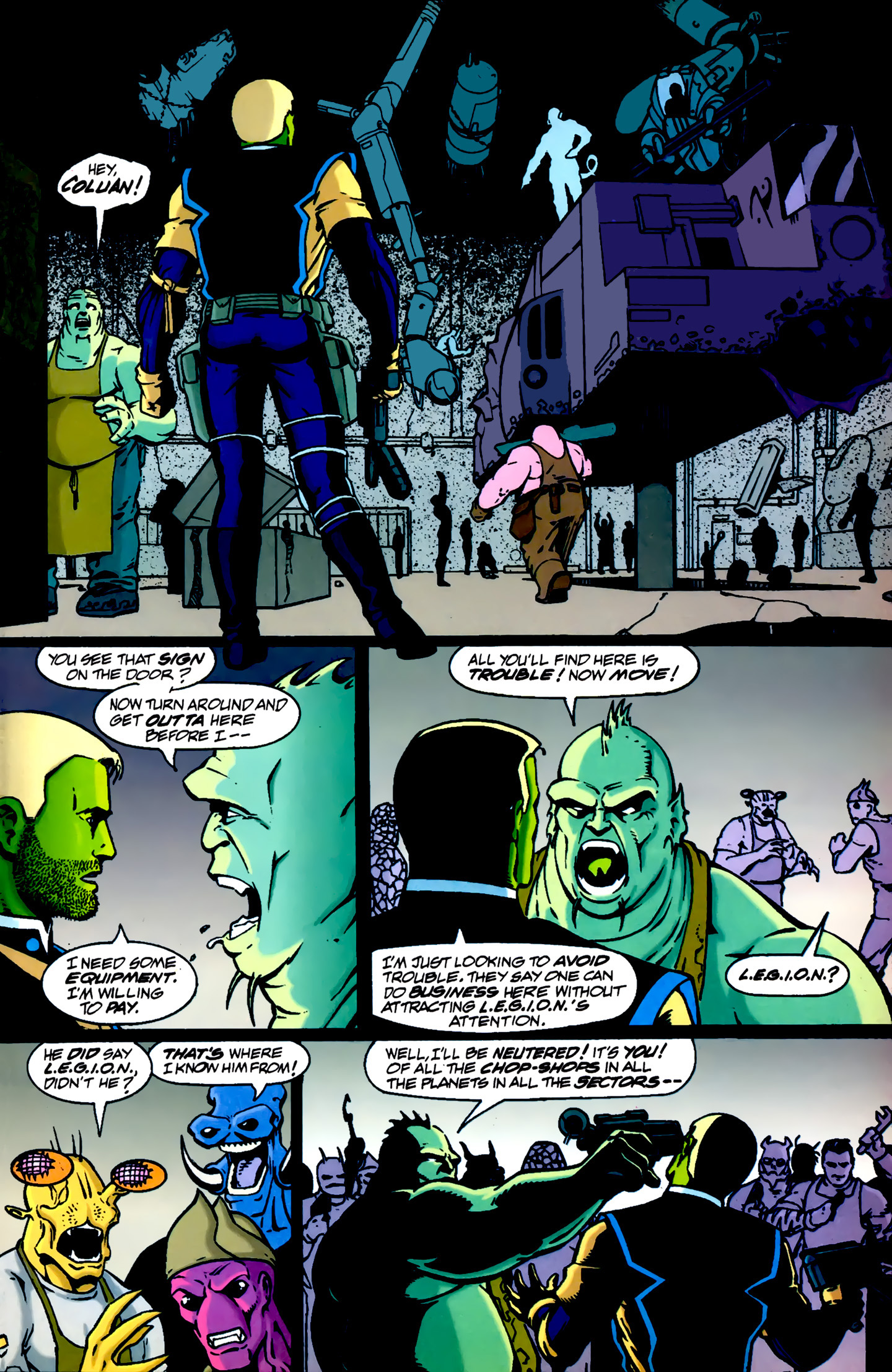 Read online R.E.B.E.L.S. '94 comic -  Issue #2 - 23
