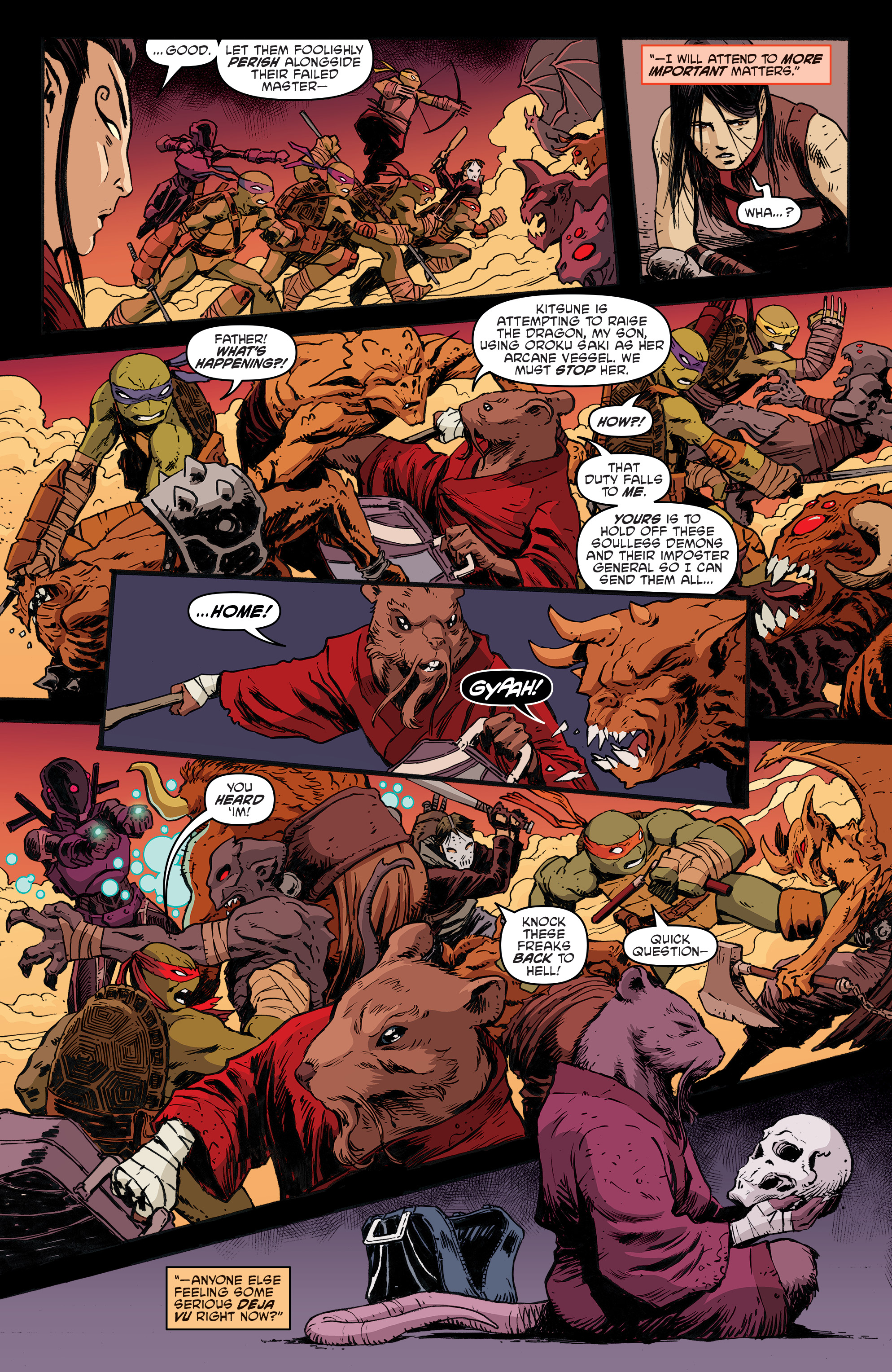 Read online Teenage Mutant Ninja Turtles (2011) comic -  Issue #100 - 35