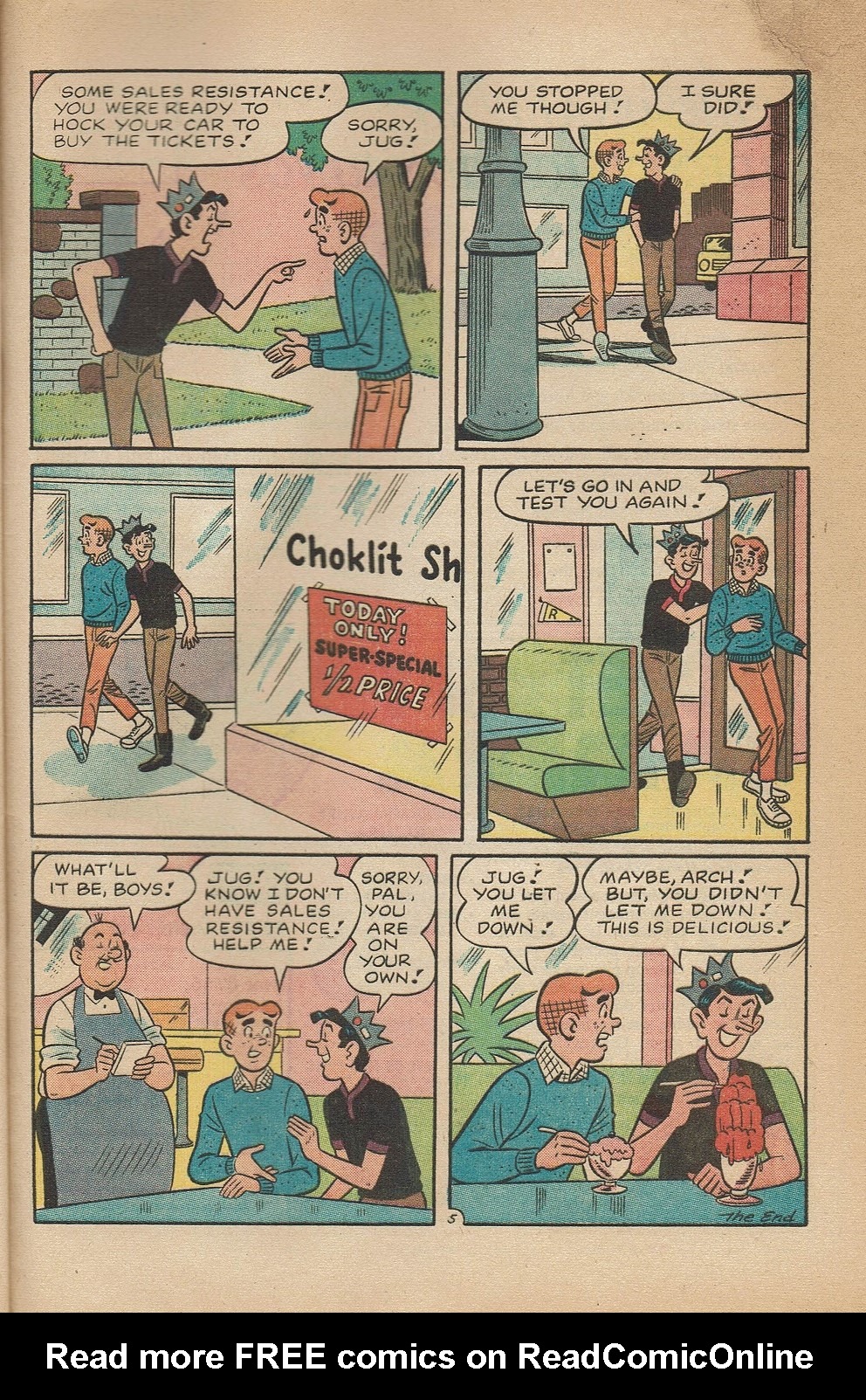 Read online Jughead (1965) comic -  Issue #136 - 33