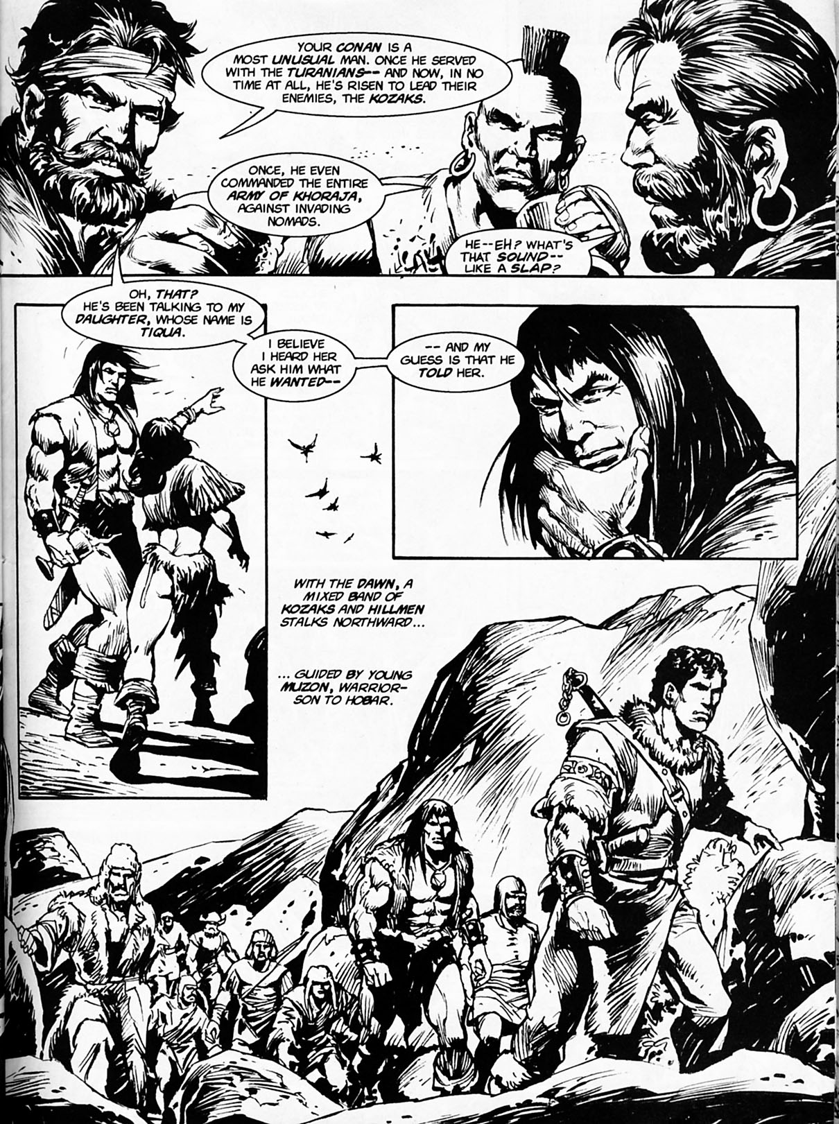 Read online The Savage Sword Of Conan comic -  Issue #220 - 50