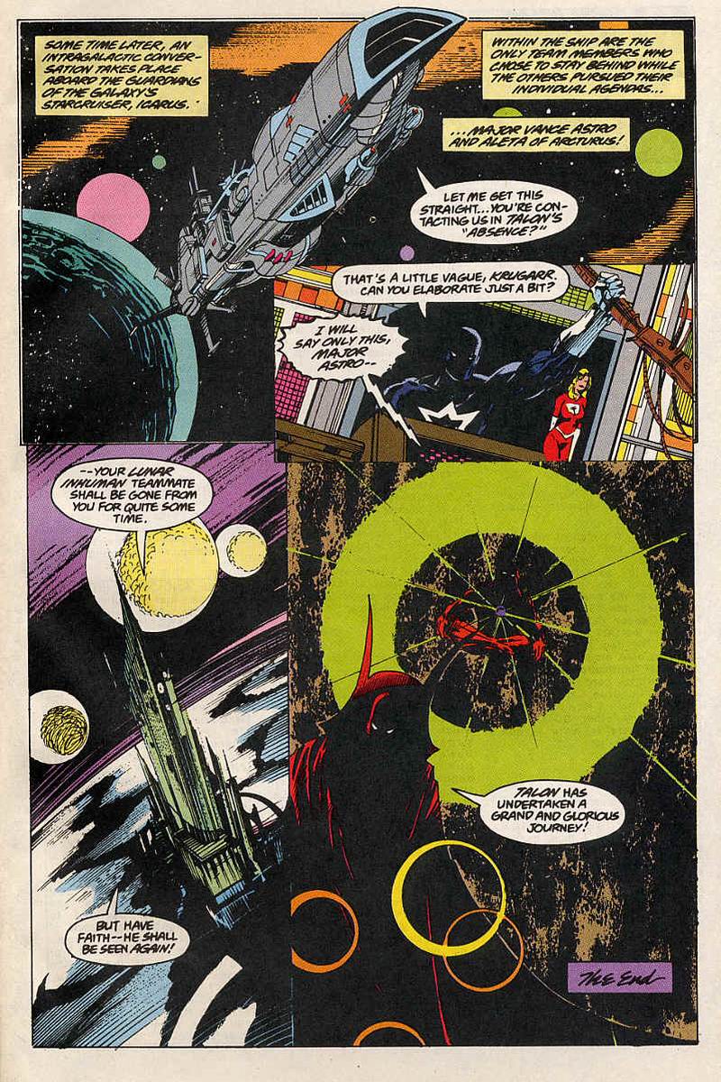 Read online Guardians of the Galaxy (1990) comic -  Issue #61 - 23