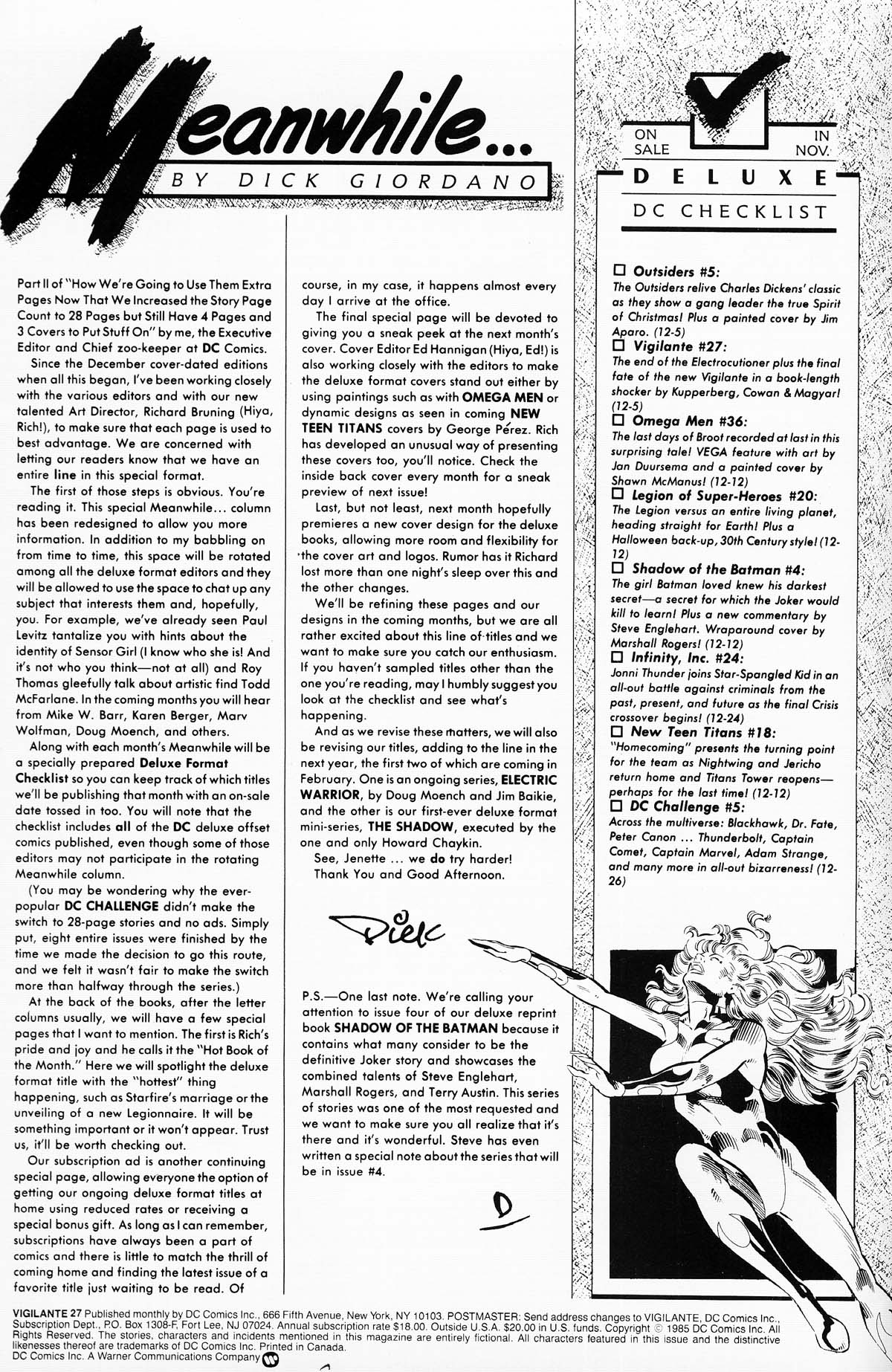 Read online Vigilante (1983) comic -  Issue #27 - 2