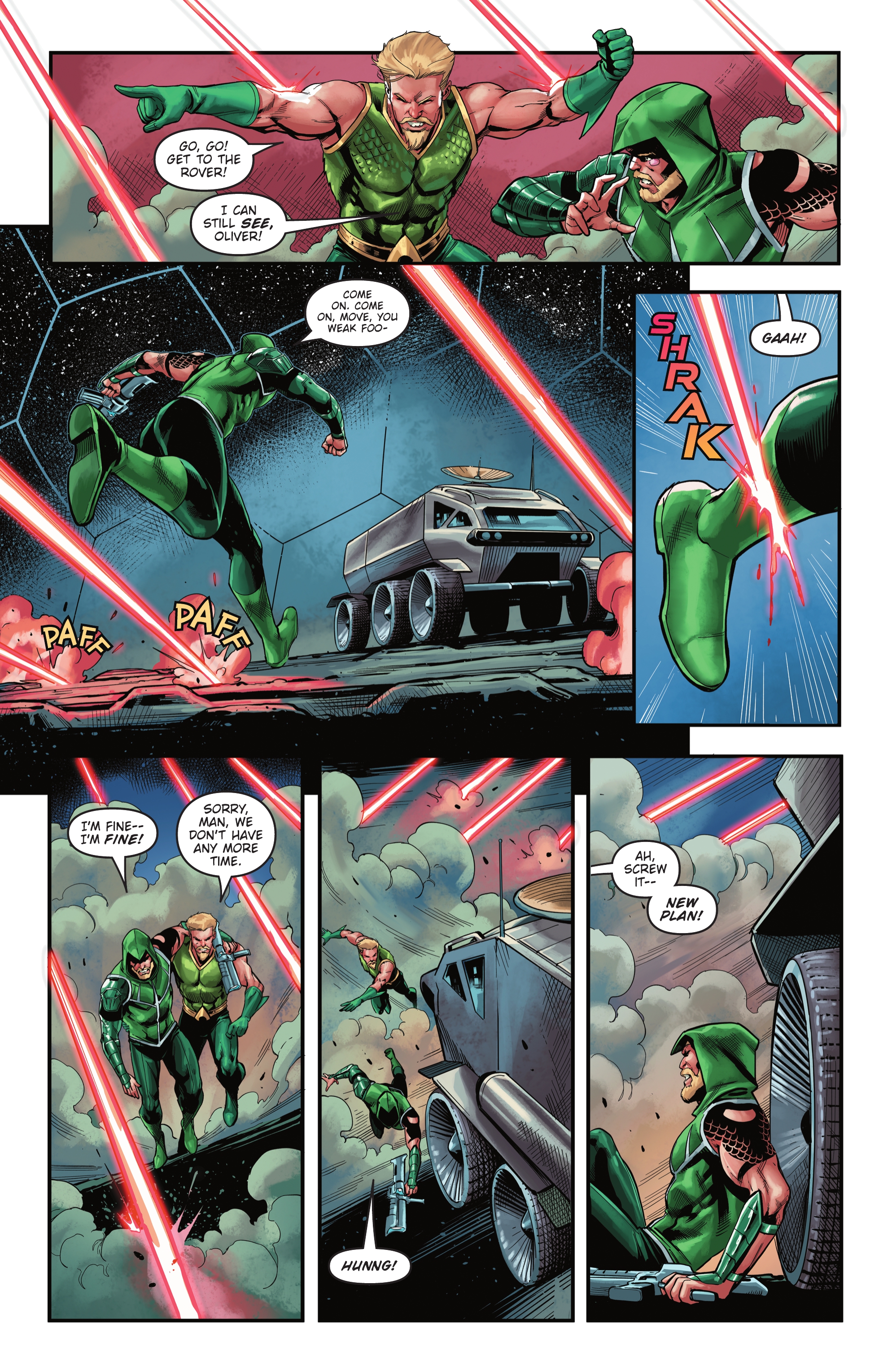 Read online Aquaman/Green Arrow - Deep Target comic -  Issue #4 - 5