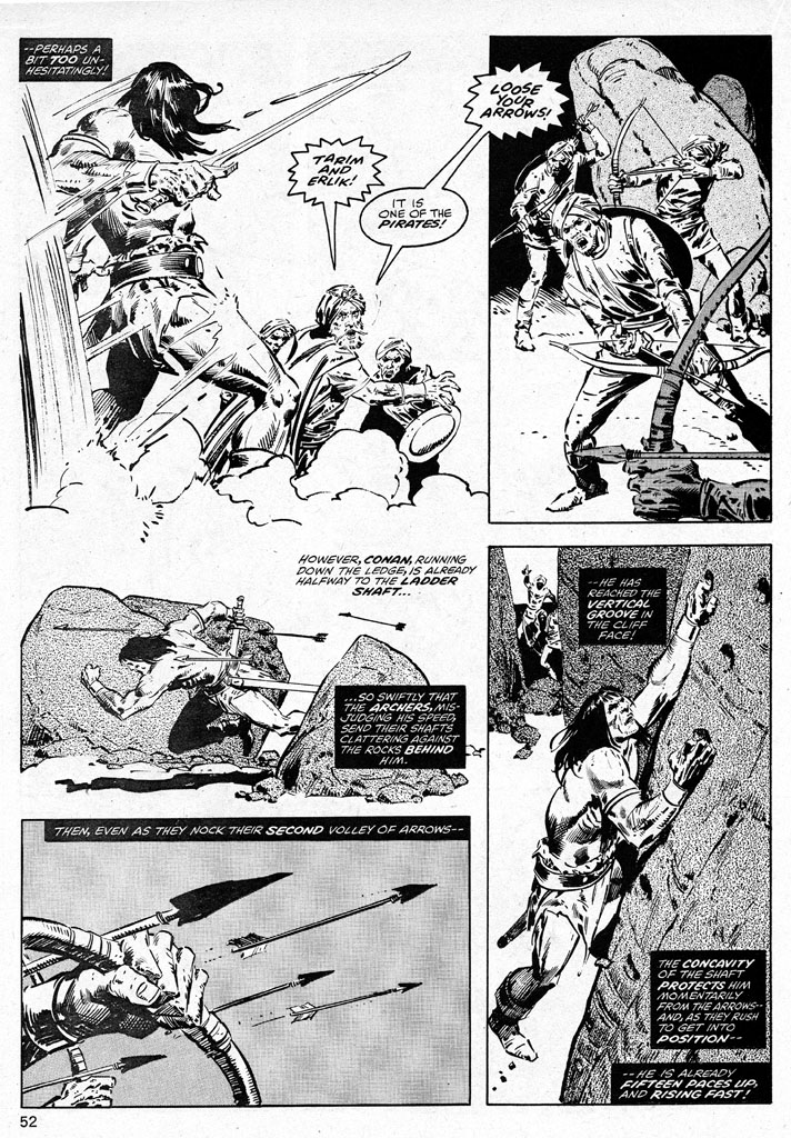 Read online The Savage Sword Of Conan comic -  Issue #38 - 52