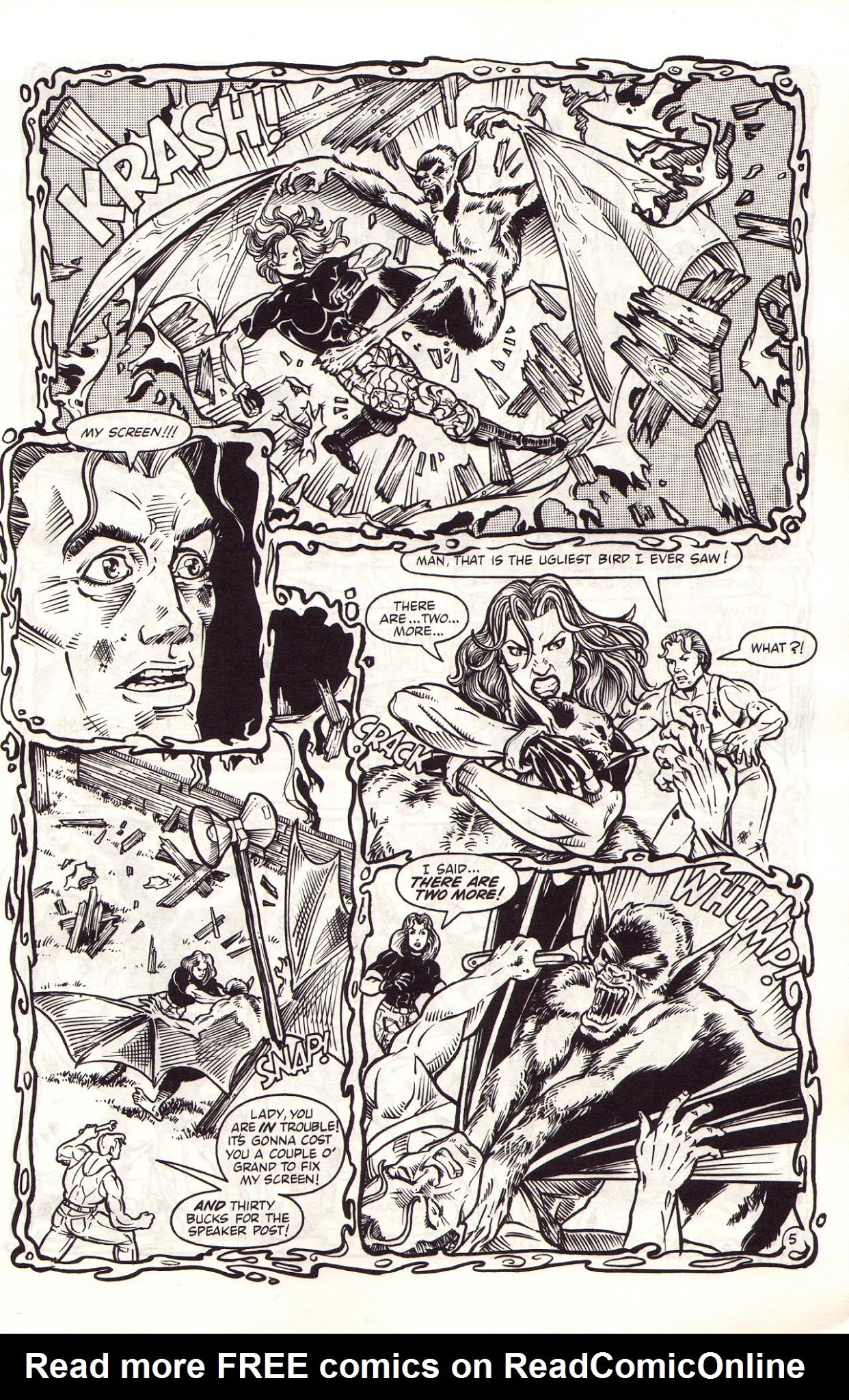 Read online Blood Is The Harvest comic -  Issue #3 - 7