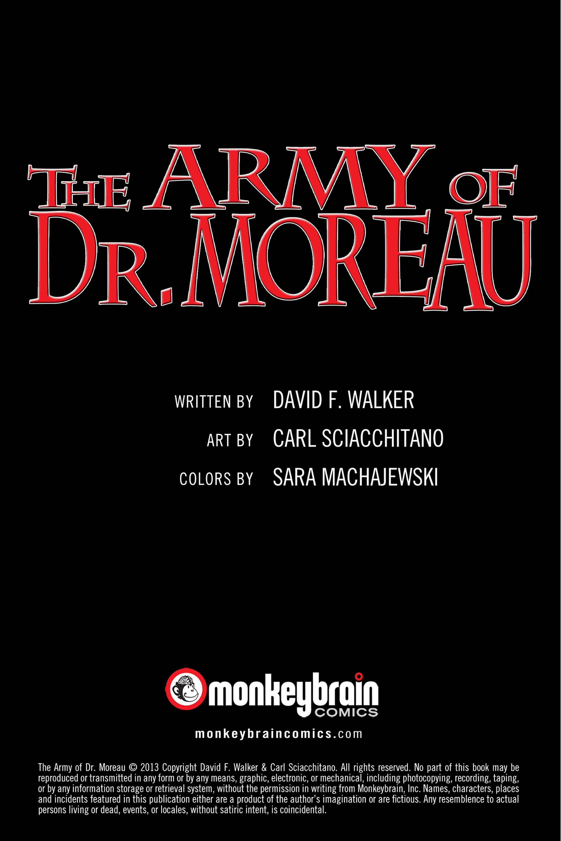 Read online The Army of Dr. Moreau comic -  Issue #3 - 2