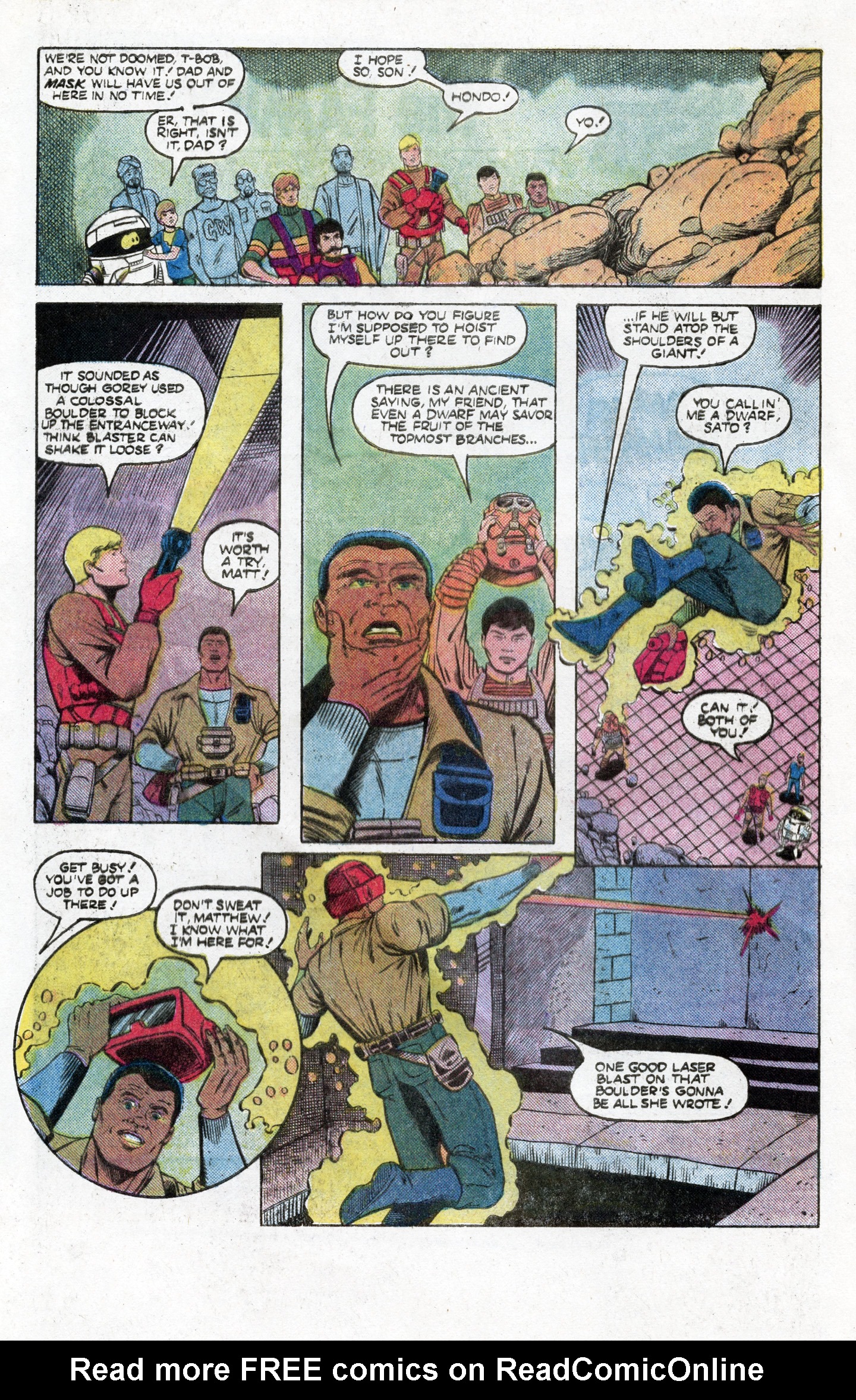 Read online MASK comic -  Issue #3 - 3