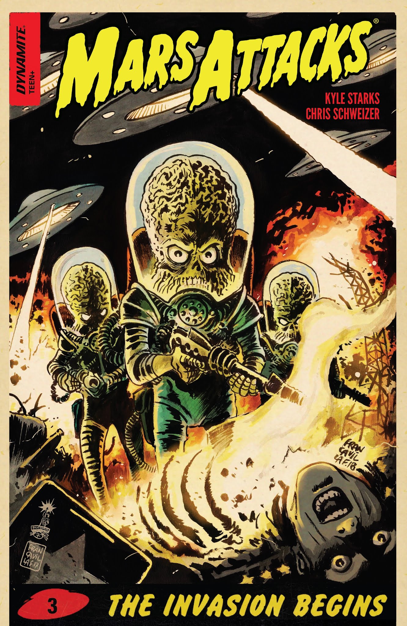 Read online Mars Attacks (2018) comic -  Issue #3 - 1
