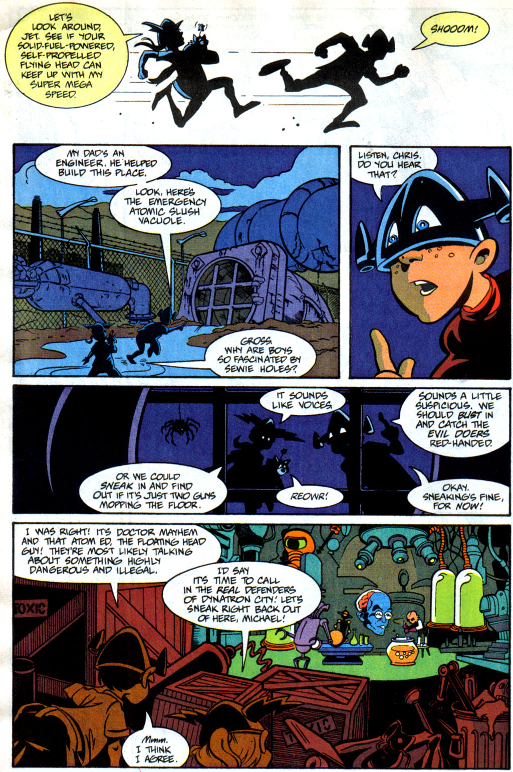 Read online Defenders of Dynatron City comic -  Issue #1 - 5