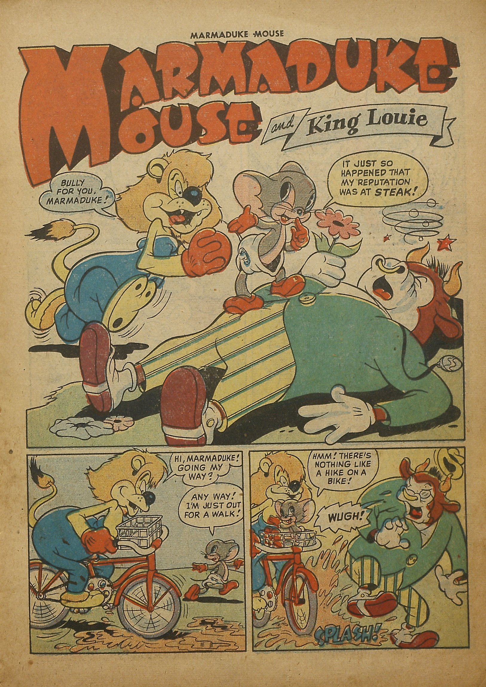 Read online Marmaduke Mouse comic -  Issue #12 - 15