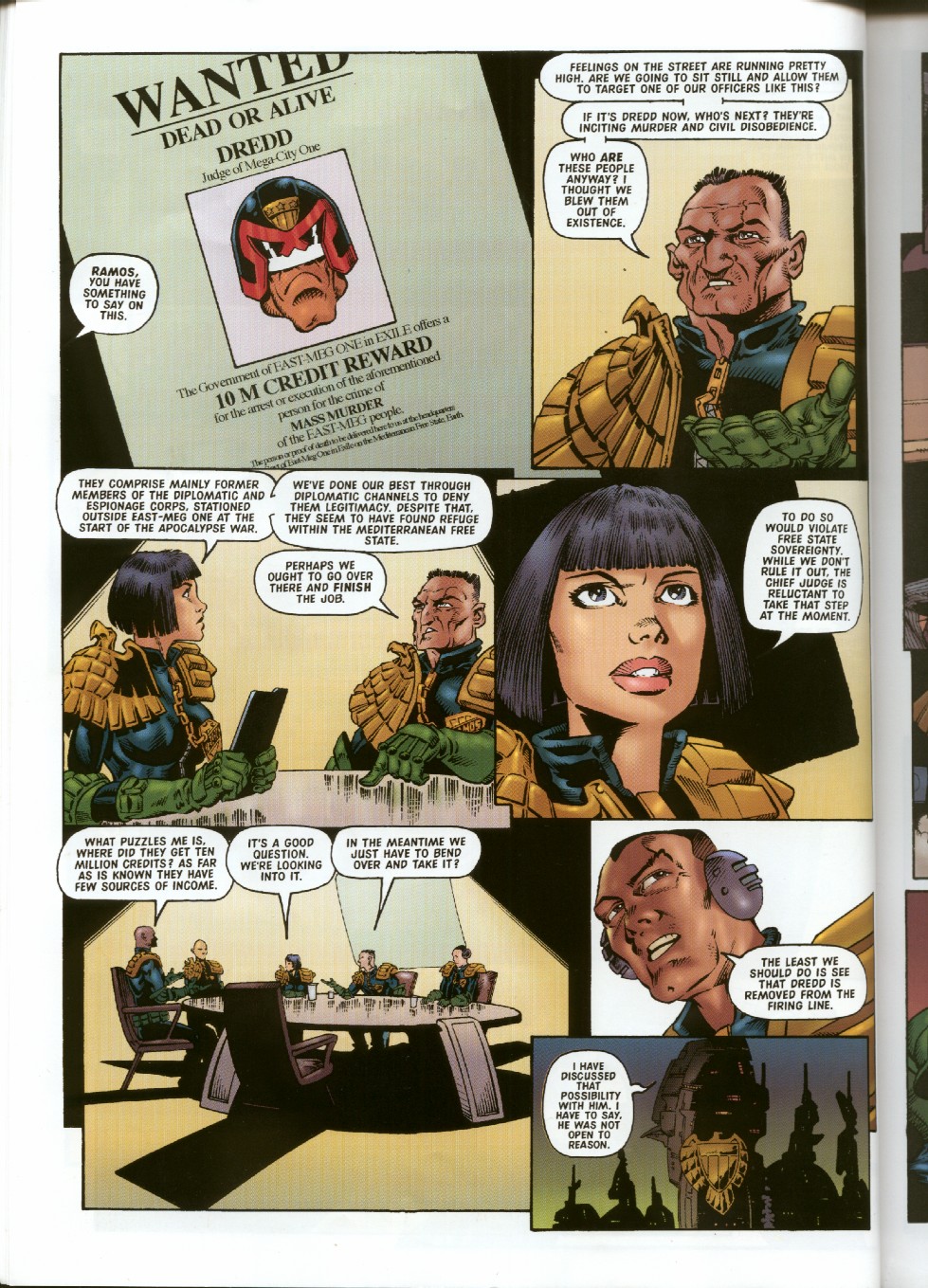 Read online Judge Dredd [Collections - Hamlyn | Mandarin] comic -  Issue # TPB Doomsday For Mega-City One - 34